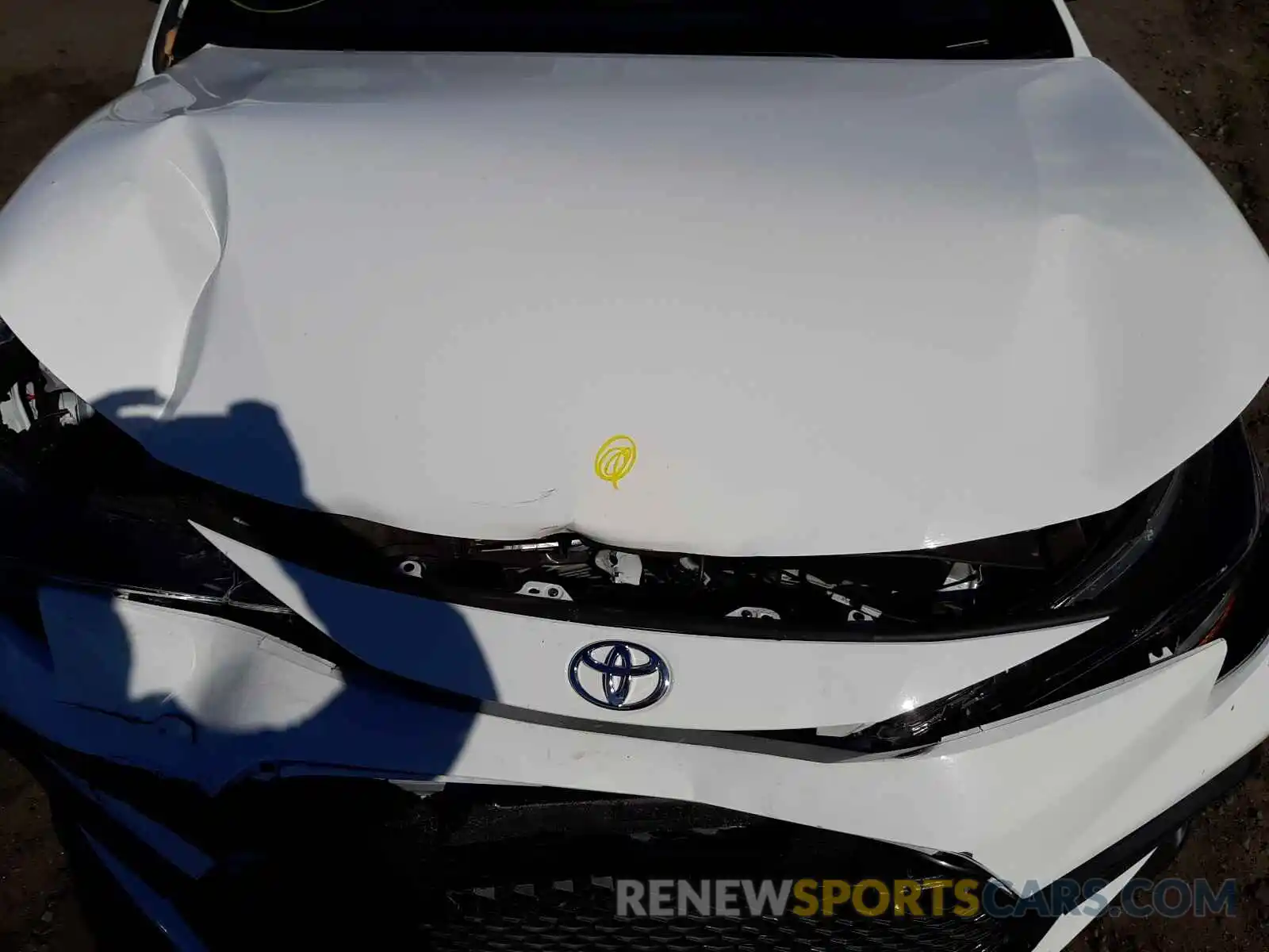 7 Photograph of a damaged car 5YFS4MCE1MP065821 TOYOTA COROLLA 2021