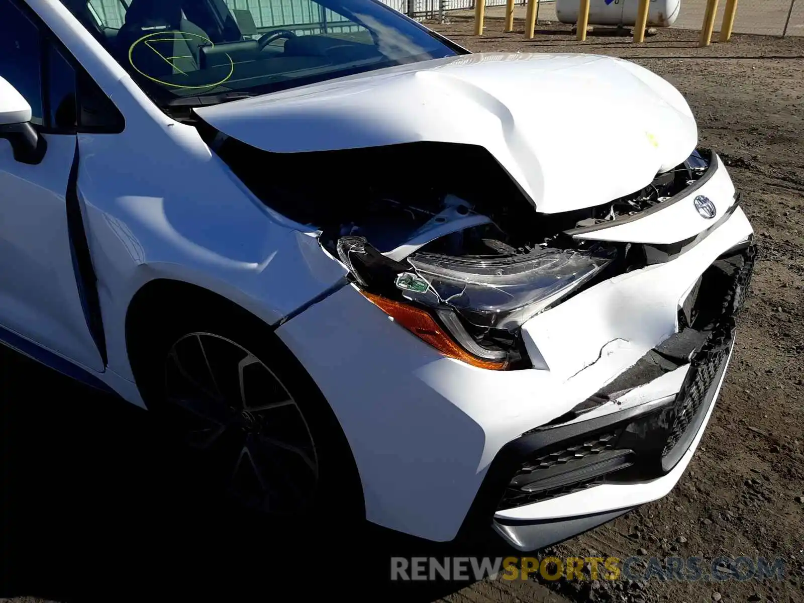 9 Photograph of a damaged car 5YFS4MCE1MP065821 TOYOTA COROLLA 2021