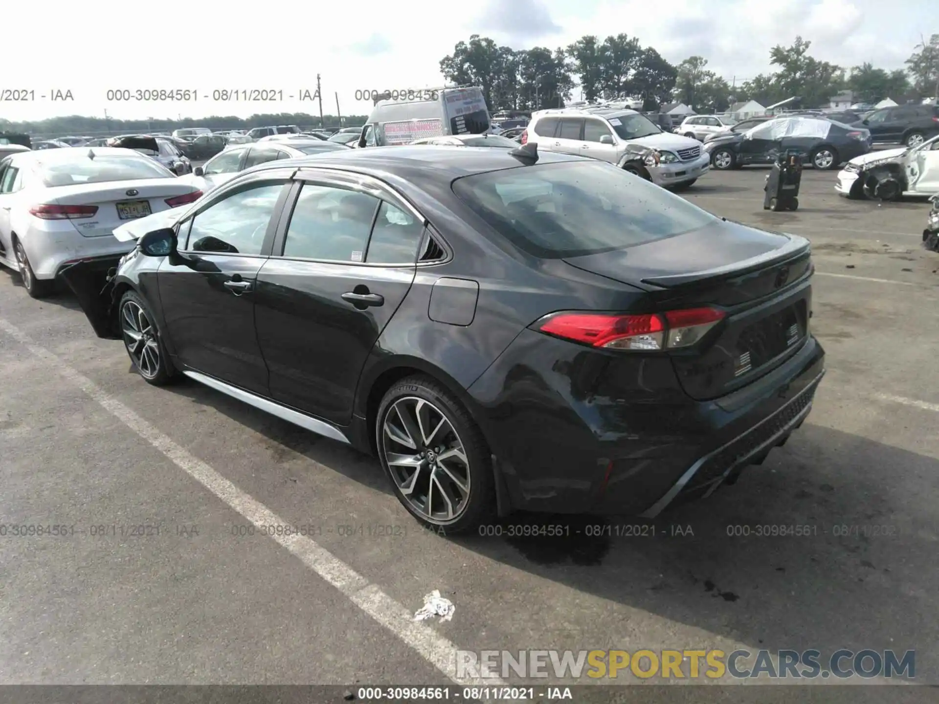 3 Photograph of a damaged car 5YFS4MCE1MP065835 TOYOTA COROLLA 2021