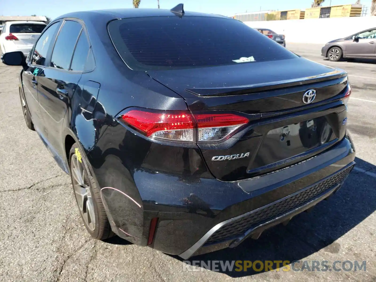 3 Photograph of a damaged car 5YFS4MCE1MP069772 TOYOTA COROLLA 2021