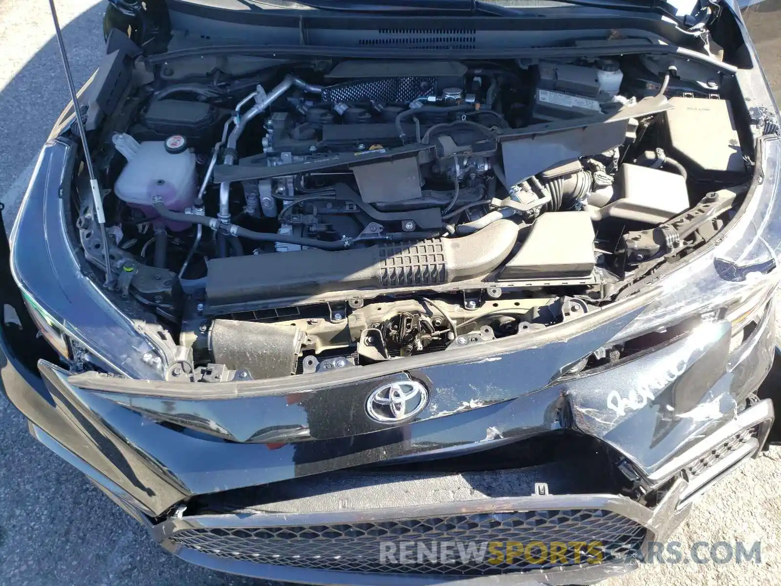 7 Photograph of a damaged car 5YFS4MCE1MP069772 TOYOTA COROLLA 2021