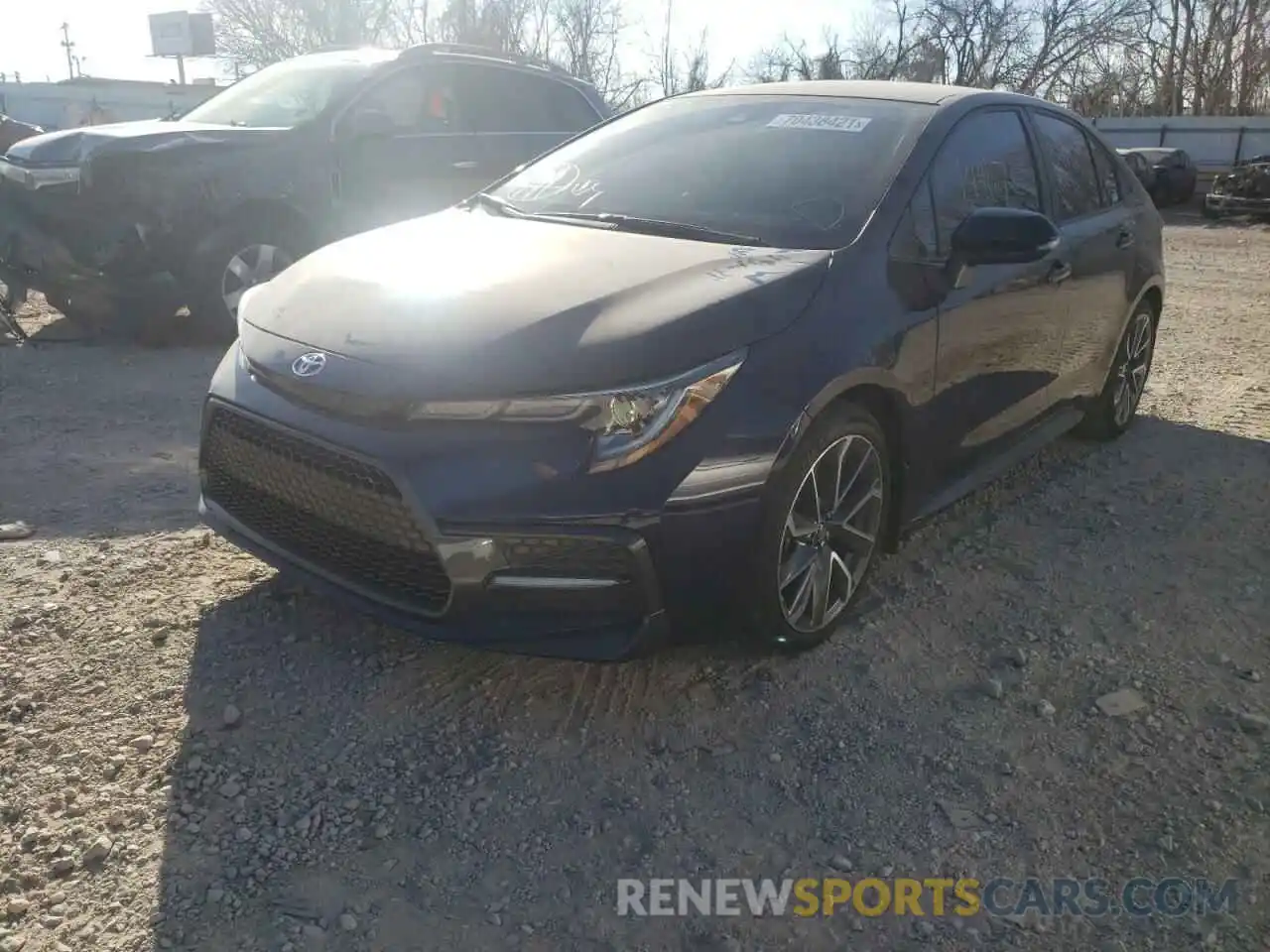 2 Photograph of a damaged car 5YFS4MCE1MP070405 TOYOTA COROLLA 2021