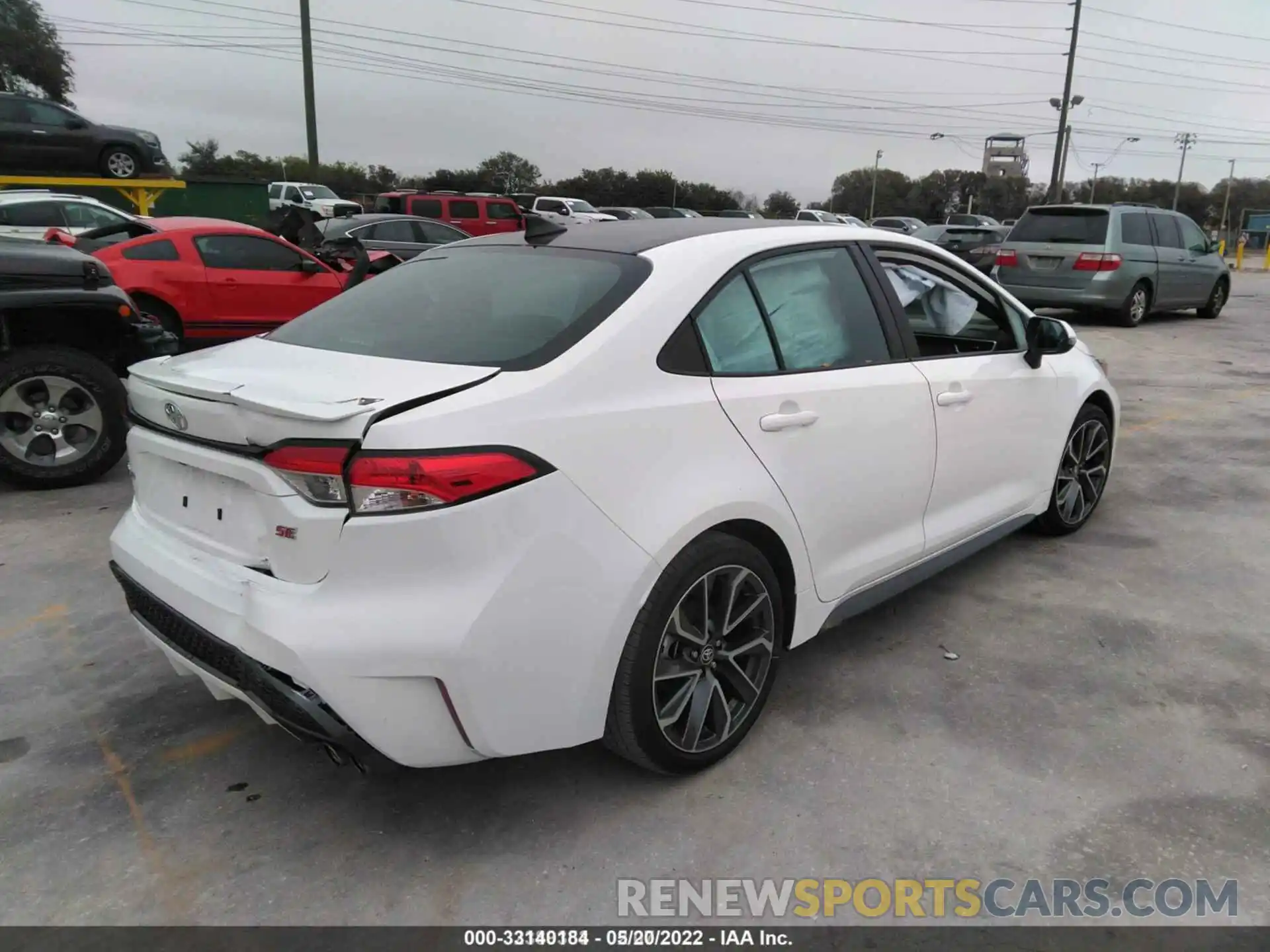 4 Photograph of a damaged car 5YFS4MCE1MP071473 TOYOTA COROLLA 2021