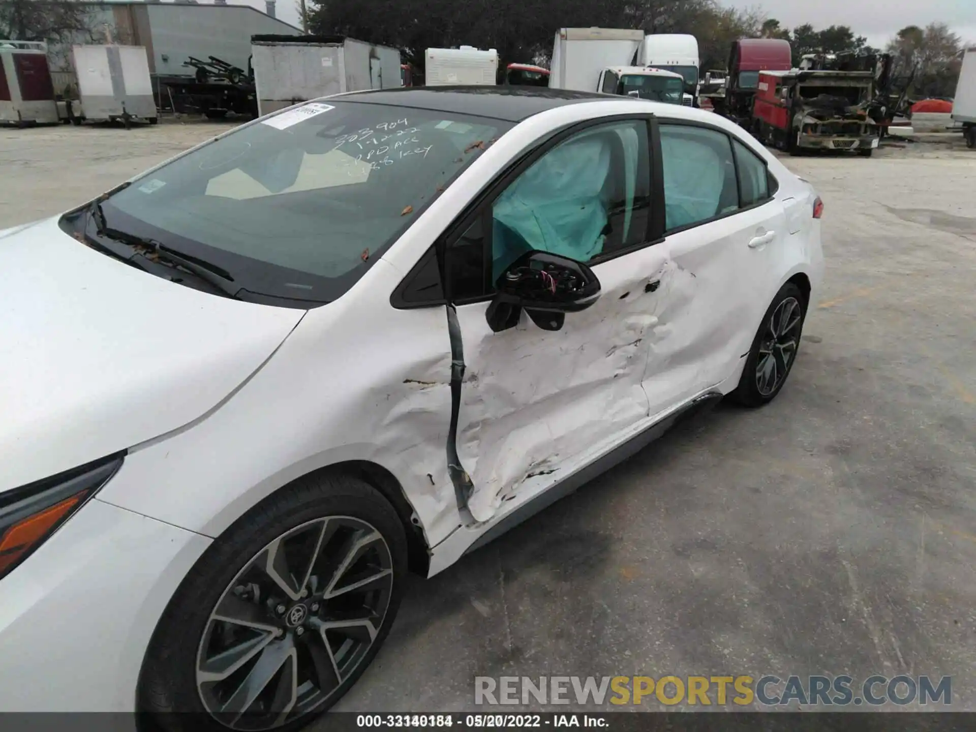 6 Photograph of a damaged car 5YFS4MCE1MP071473 TOYOTA COROLLA 2021