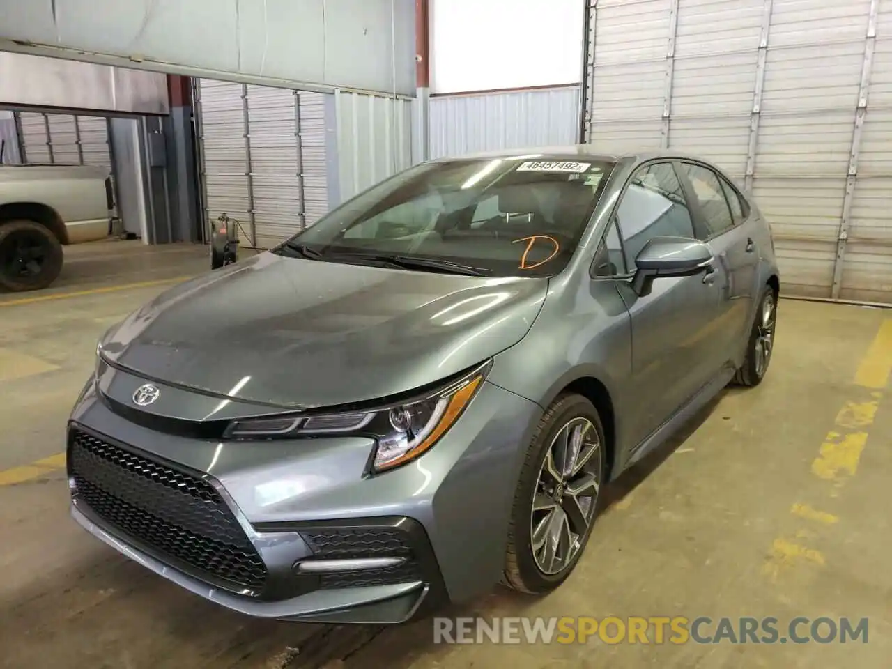 2 Photograph of a damaged car 5YFS4MCE1MP071702 TOYOTA COROLLA 2021