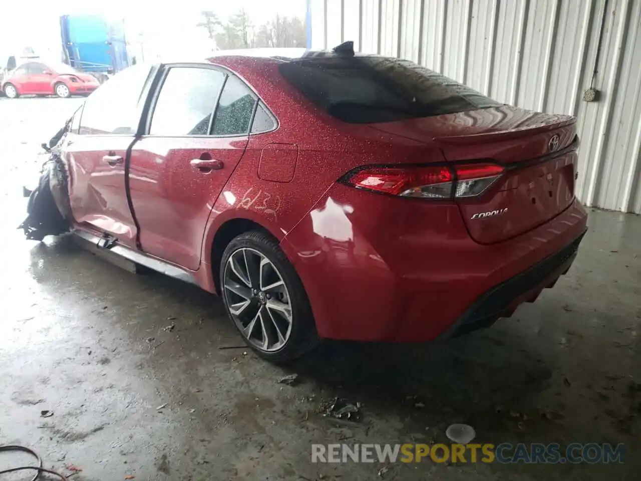 3 Photograph of a damaged car 5YFS4MCE1MP074227 TOYOTA COROLLA 2021