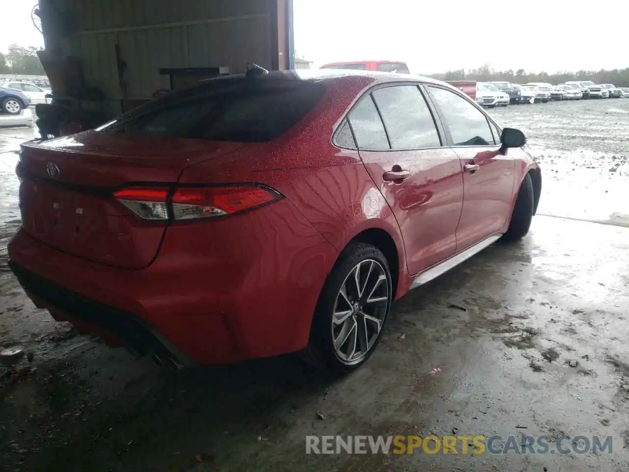 4 Photograph of a damaged car 5YFS4MCE1MP074227 TOYOTA COROLLA 2021