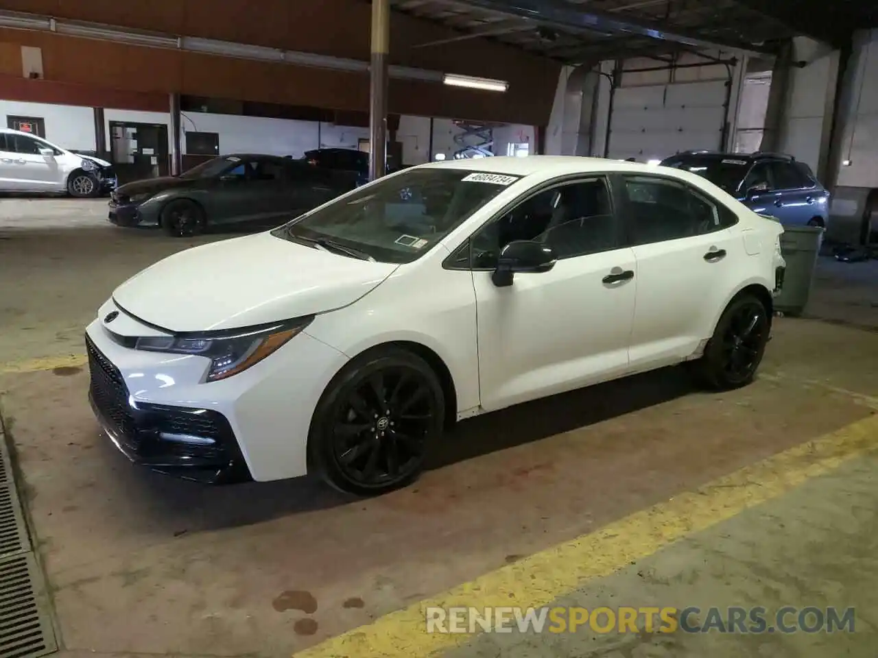 1 Photograph of a damaged car 5YFS4MCE1MP075328 TOYOTA COROLLA 2021