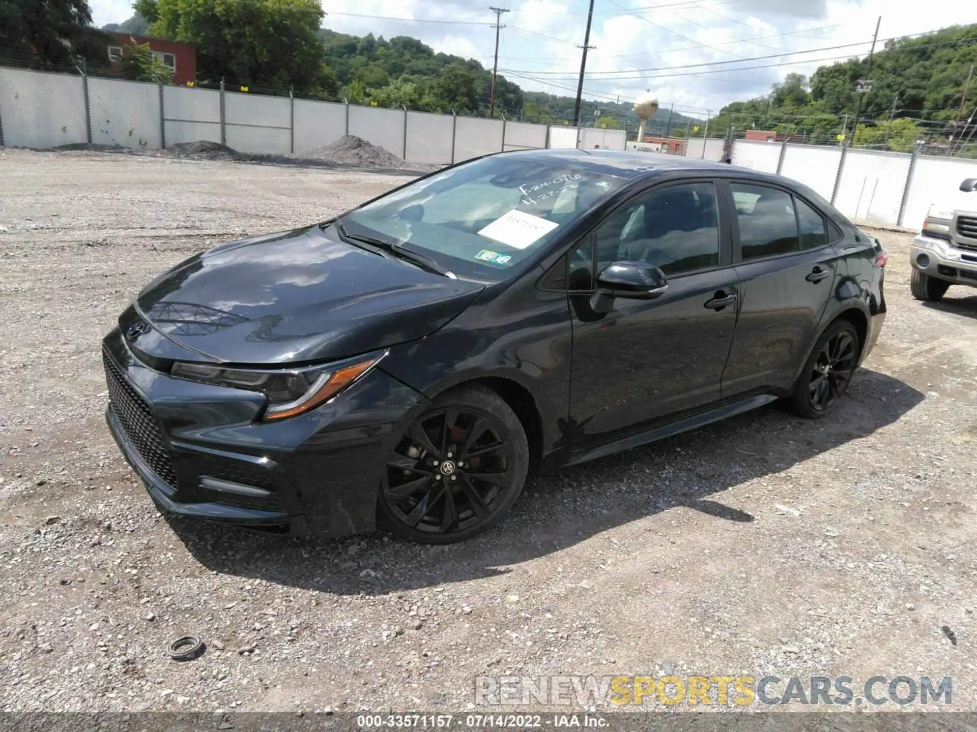 2 Photograph of a damaged car 5YFS4MCE1MP075507 TOYOTA COROLLA 2021