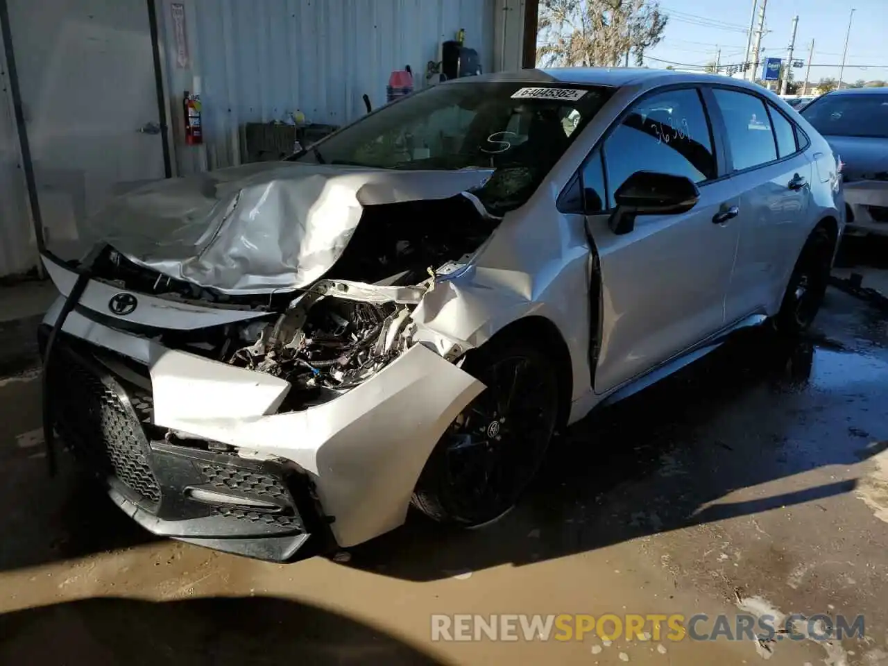 2 Photograph of a damaged car 5YFS4MCE1MP076477 TOYOTA COROLLA 2021