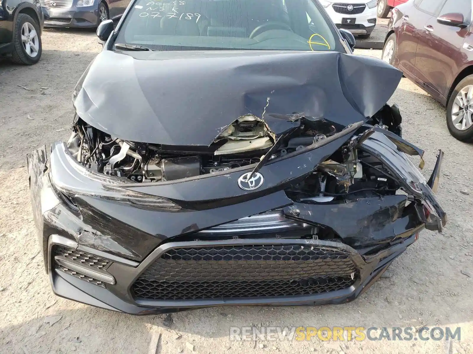 7 Photograph of a damaged car 5YFS4MCE1MP077189 TOYOTA COROLLA 2021