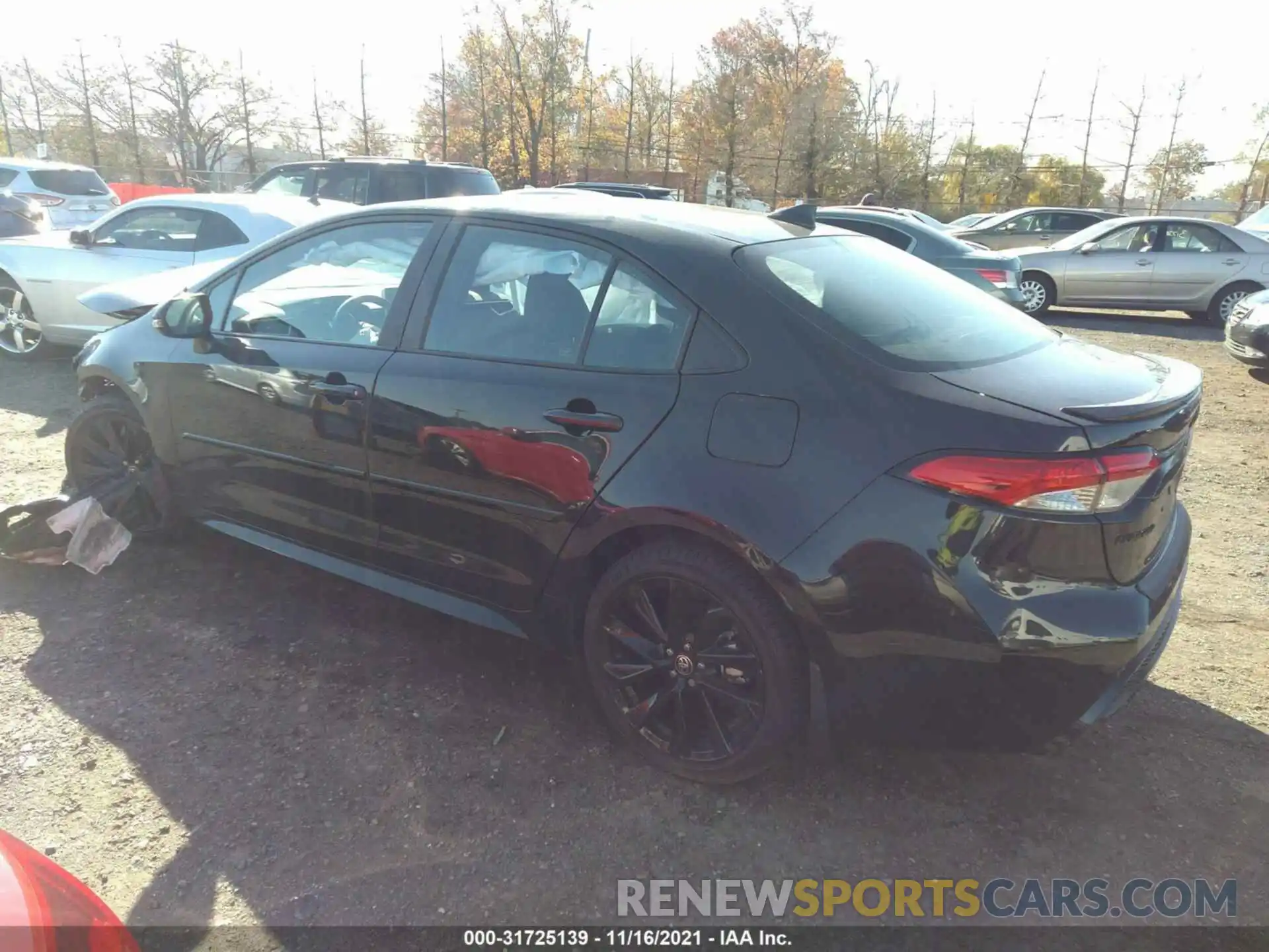 3 Photograph of a damaged car 5YFS4MCE1MP077919 TOYOTA COROLLA 2021