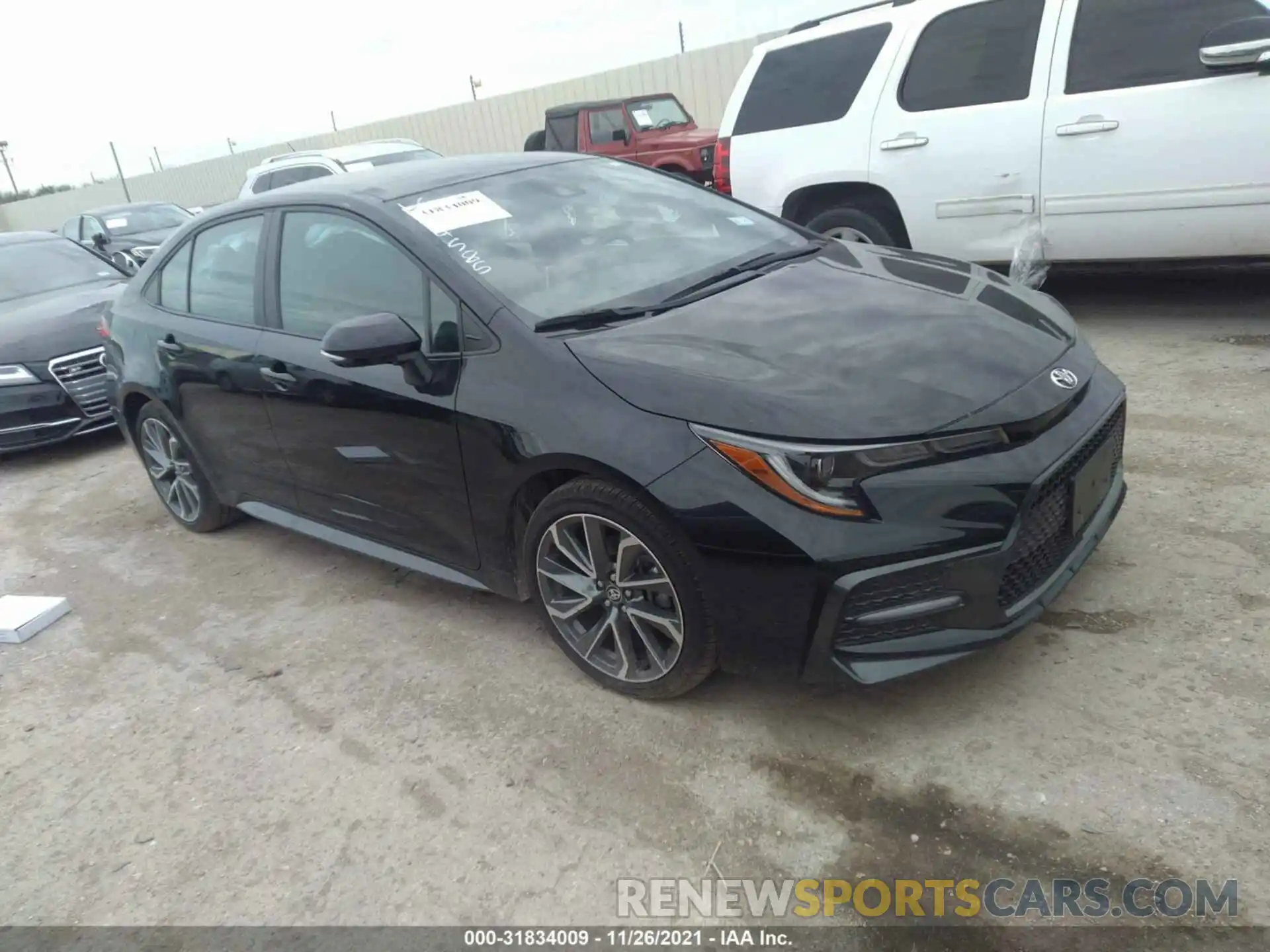 1 Photograph of a damaged car 5YFS4MCE1MP078388 TOYOTA COROLLA 2021