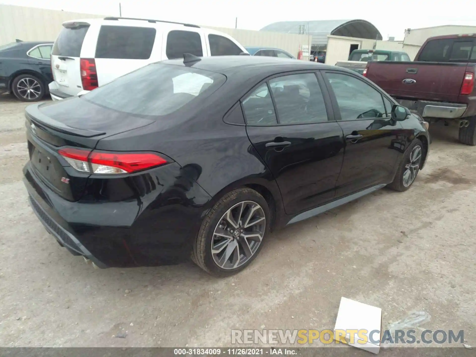 4 Photograph of a damaged car 5YFS4MCE1MP078388 TOYOTA COROLLA 2021