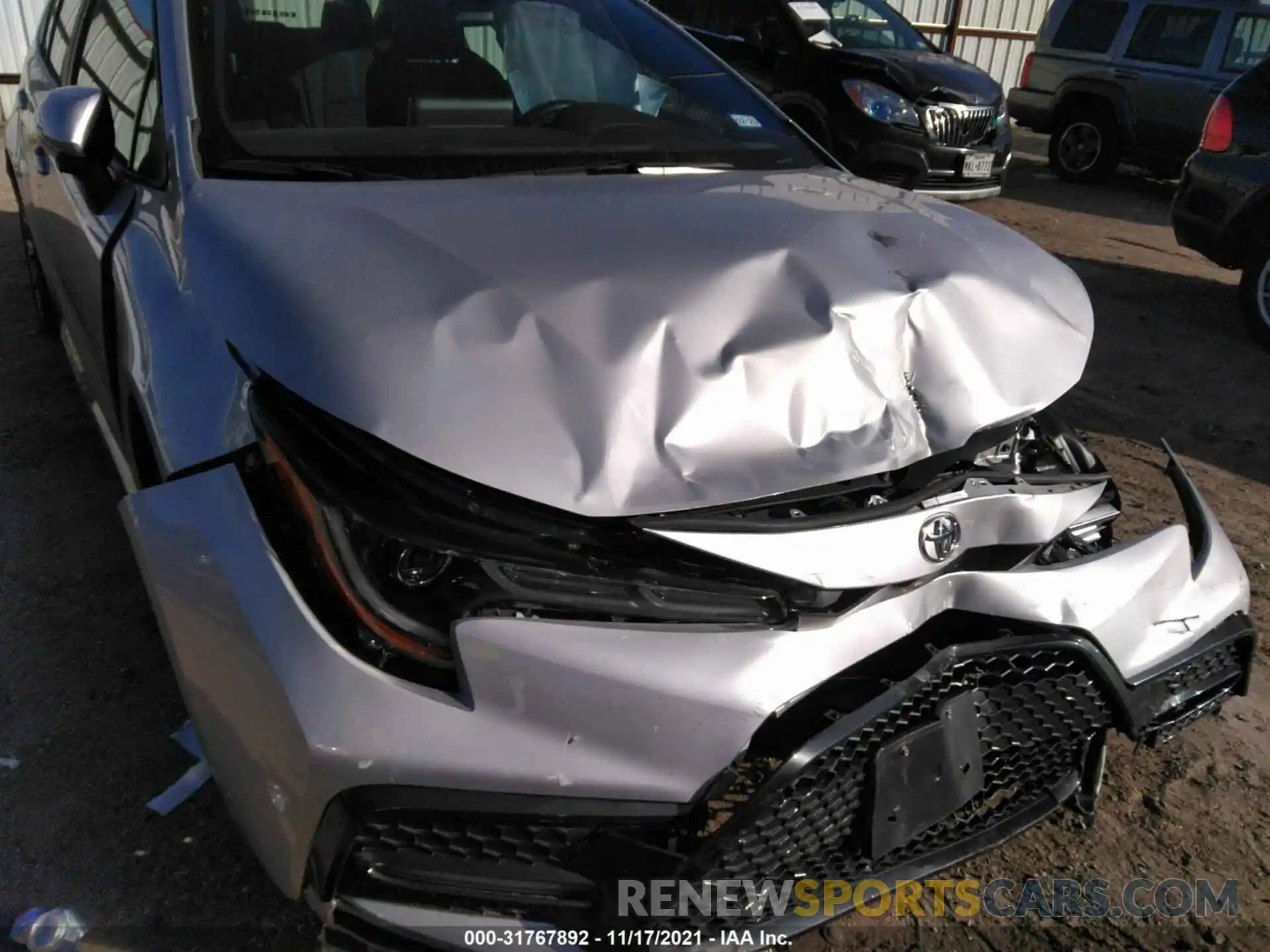 6 Photograph of a damaged car 5YFS4MCE1MP078892 TOYOTA COROLLA 2021