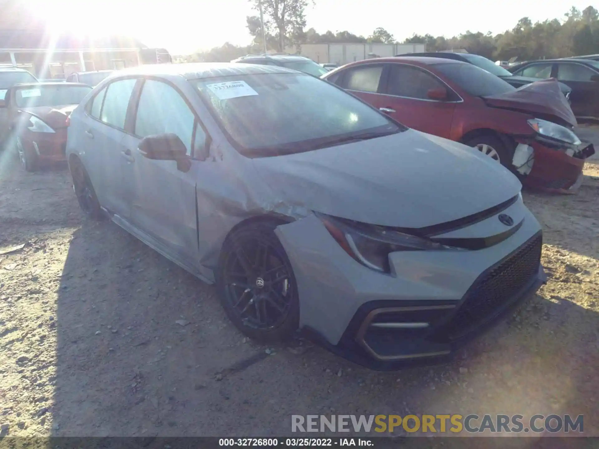 1 Photograph of a damaged car 5YFS4MCE1MP080898 TOYOTA COROLLA 2021