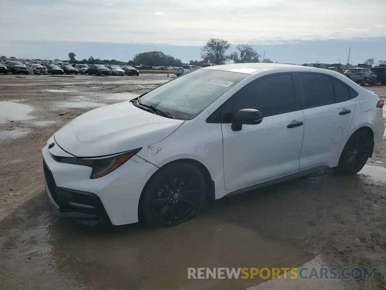 1 Photograph of a damaged car 5YFS4MCE1MP083302 TOYOTA COROLLA 2021