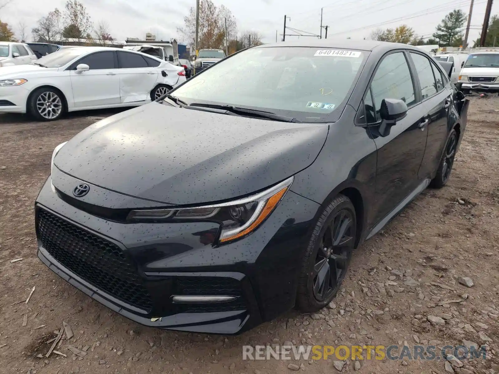 2 Photograph of a damaged car 5YFS4MCE1MP083722 TOYOTA COROLLA 2021