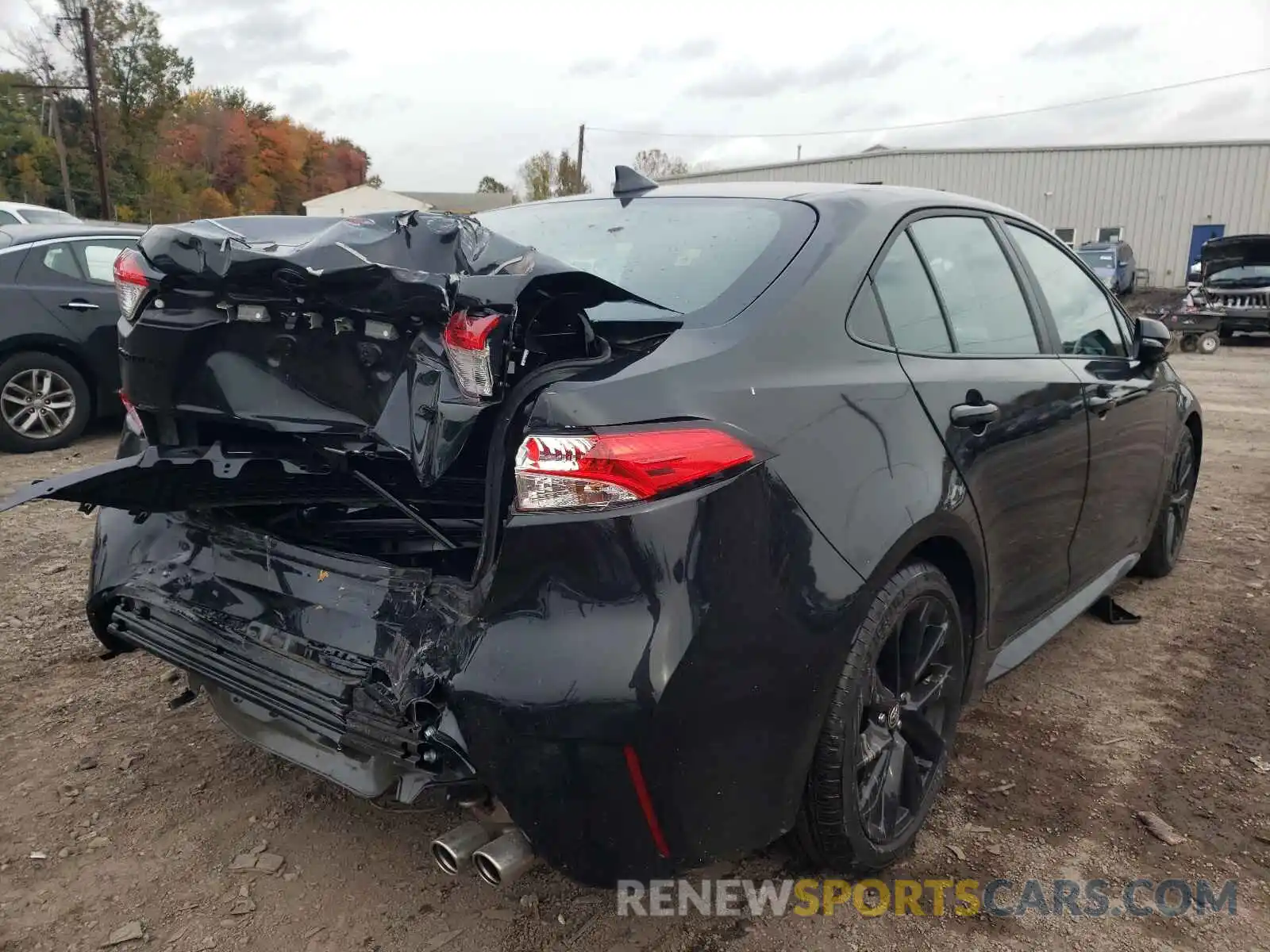 4 Photograph of a damaged car 5YFS4MCE1MP083722 TOYOTA COROLLA 2021