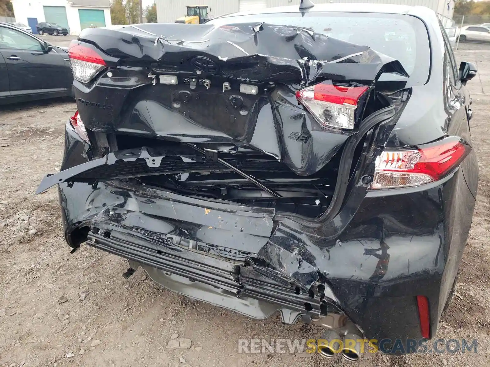 9 Photograph of a damaged car 5YFS4MCE1MP083722 TOYOTA COROLLA 2021