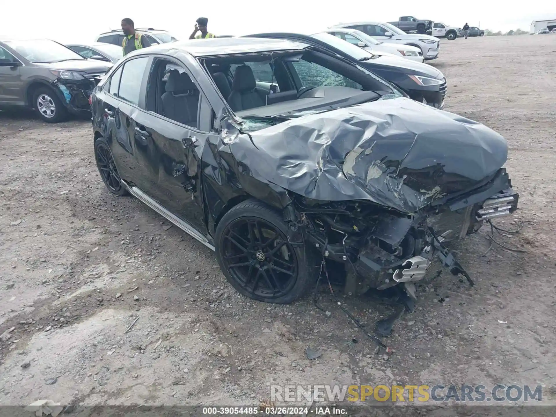 1 Photograph of a damaged car 5YFS4MCE1MP083977 TOYOTA COROLLA 2021