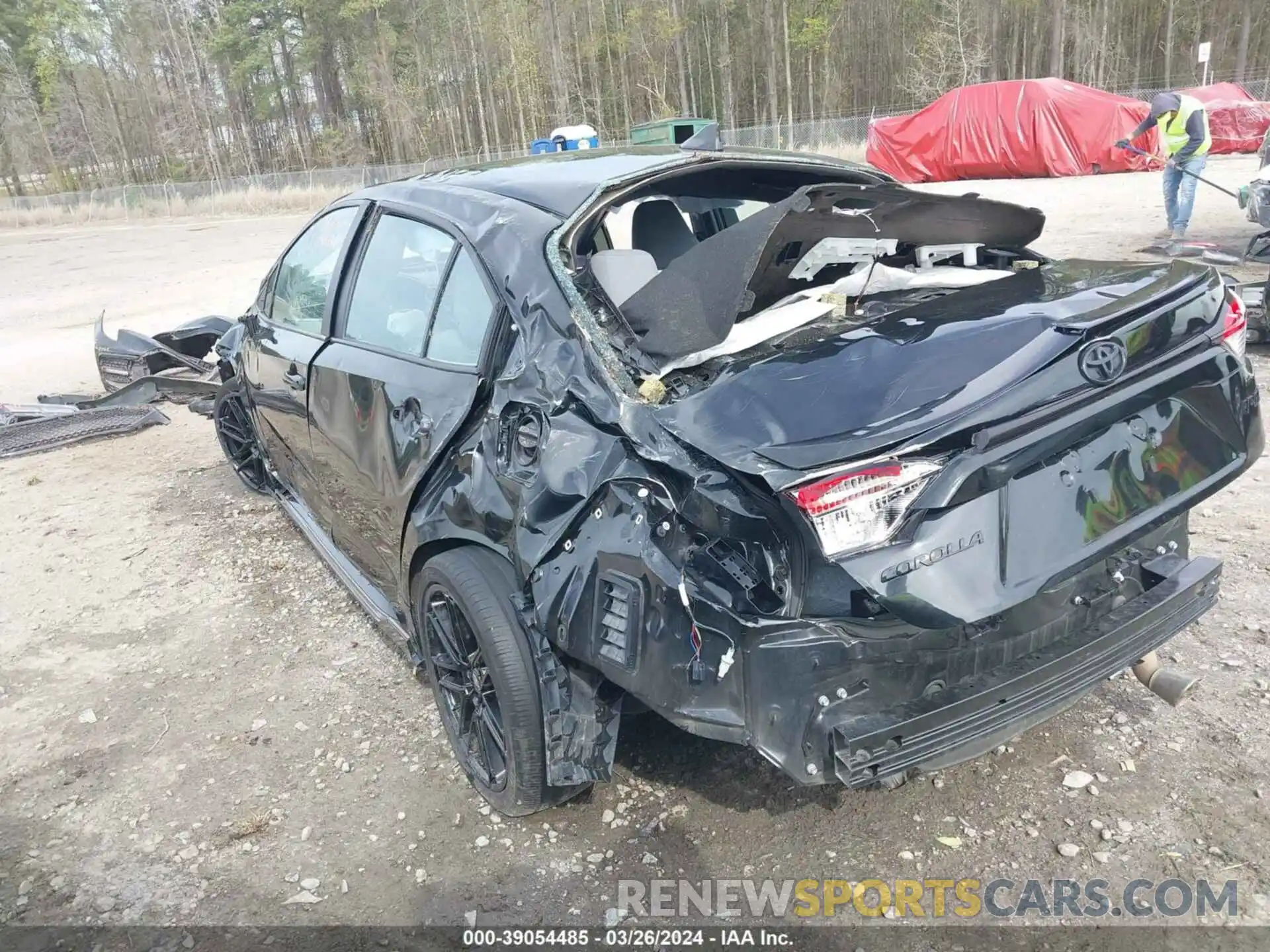 3 Photograph of a damaged car 5YFS4MCE1MP083977 TOYOTA COROLLA 2021