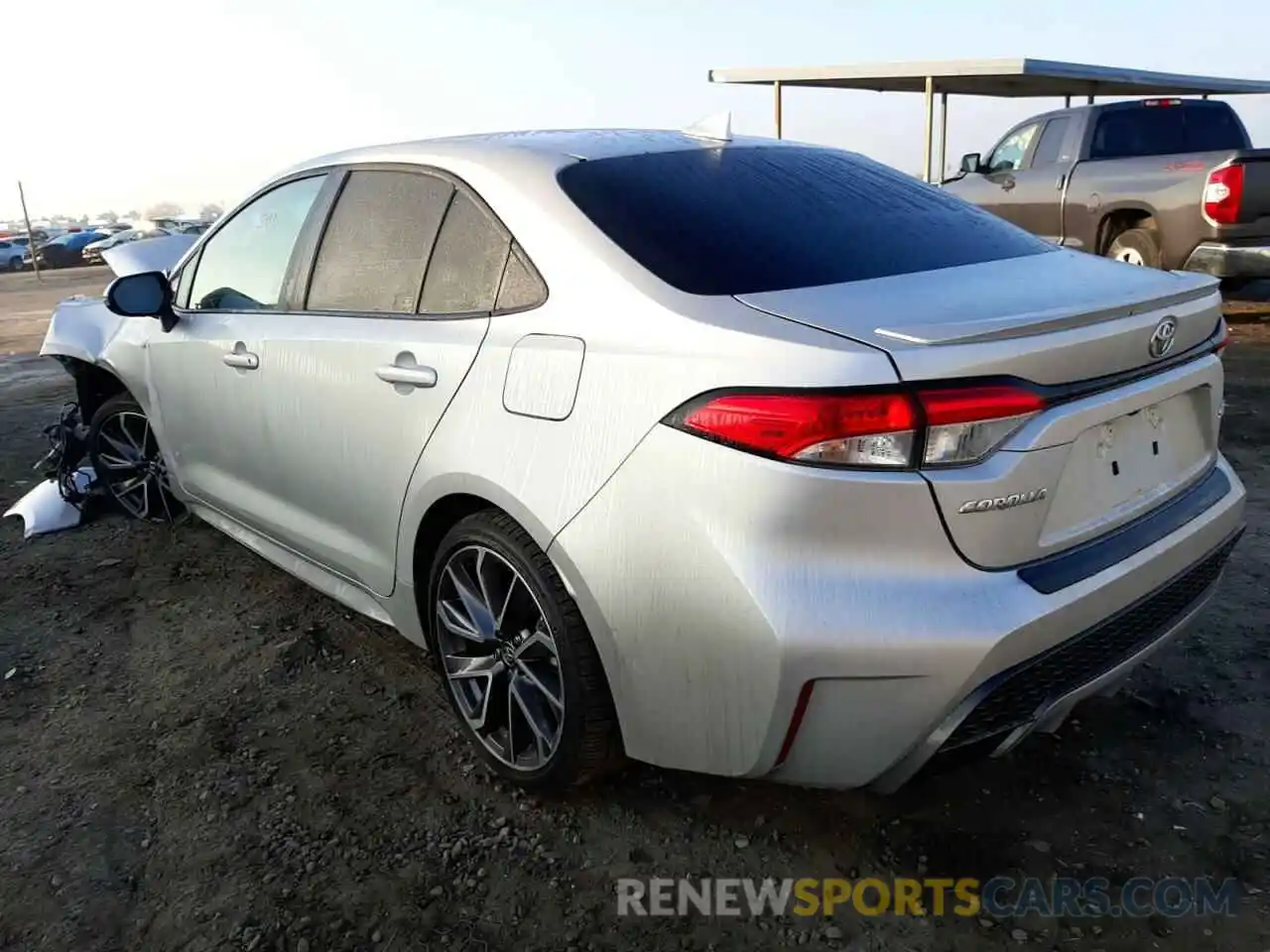 3 Photograph of a damaged car 5YFS4MCE1MP088399 TOYOTA COROLLA 2021