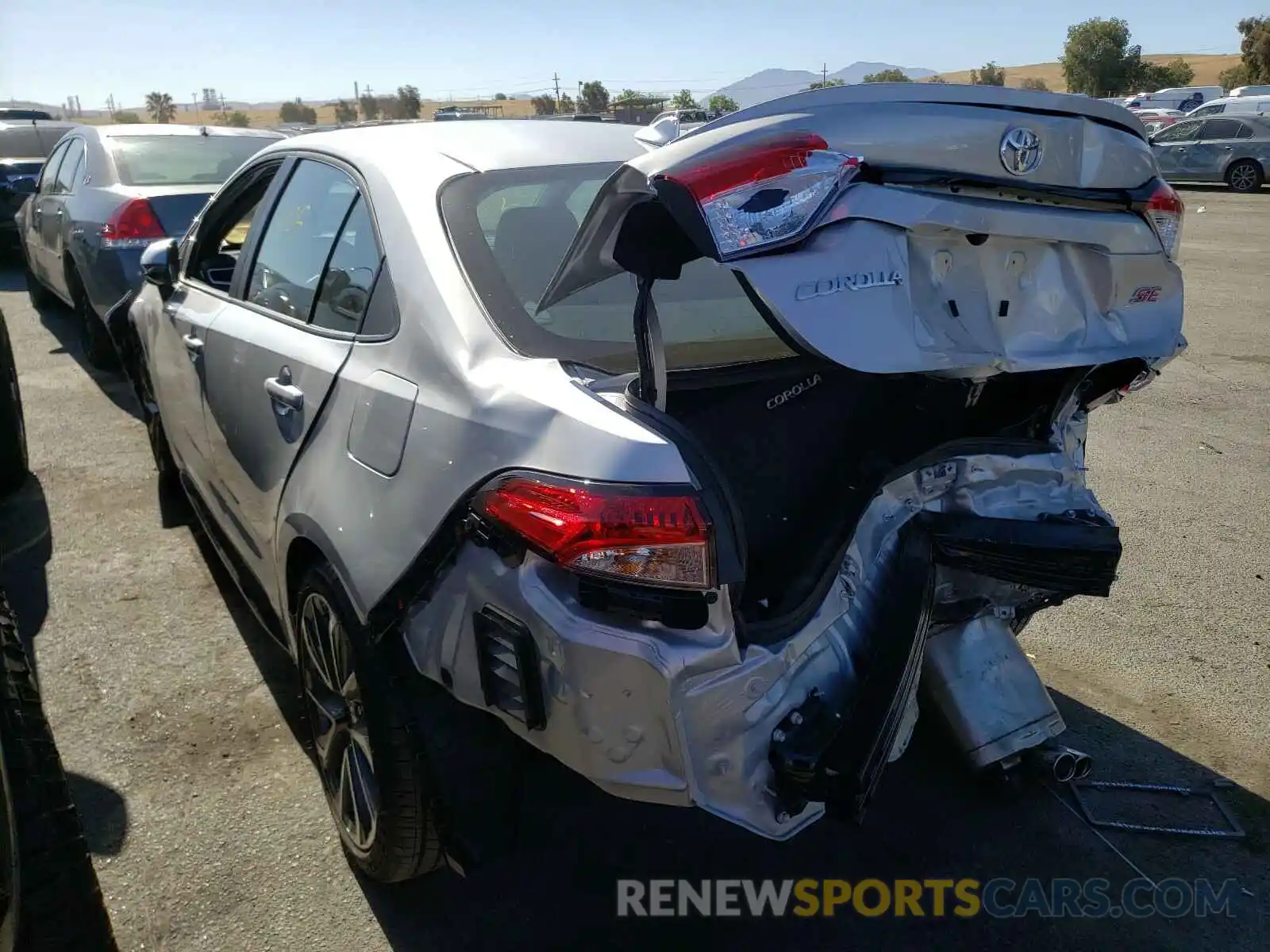 3 Photograph of a damaged car 5YFS4MCE1MP088581 TOYOTA COROLLA 2021