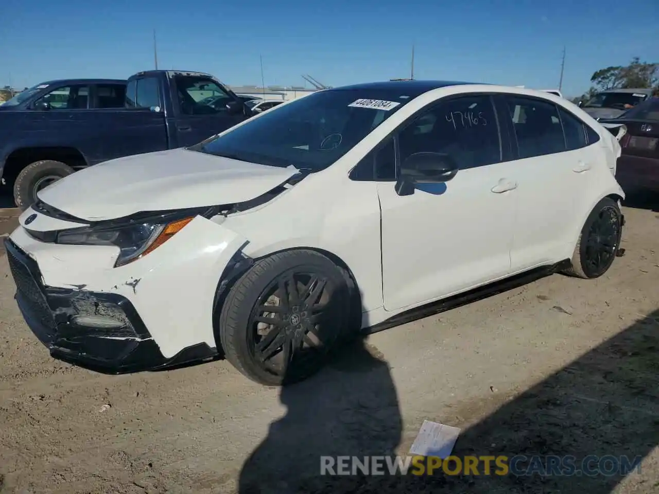 1 Photograph of a damaged car 5YFS4MCE1MP090931 TOYOTA COROLLA 2021