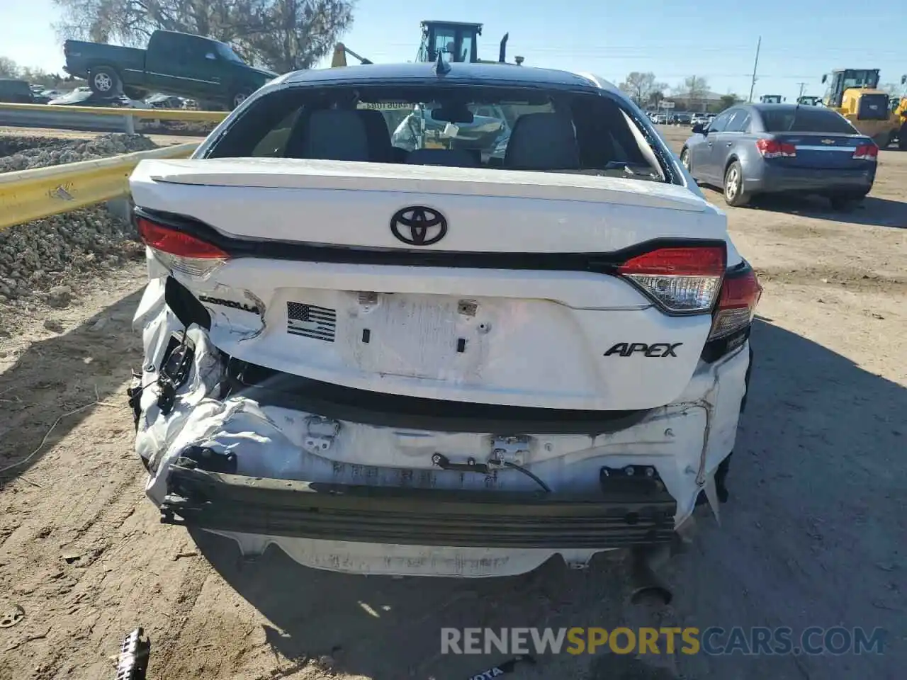 6 Photograph of a damaged car 5YFS4MCE1MP090931 TOYOTA COROLLA 2021