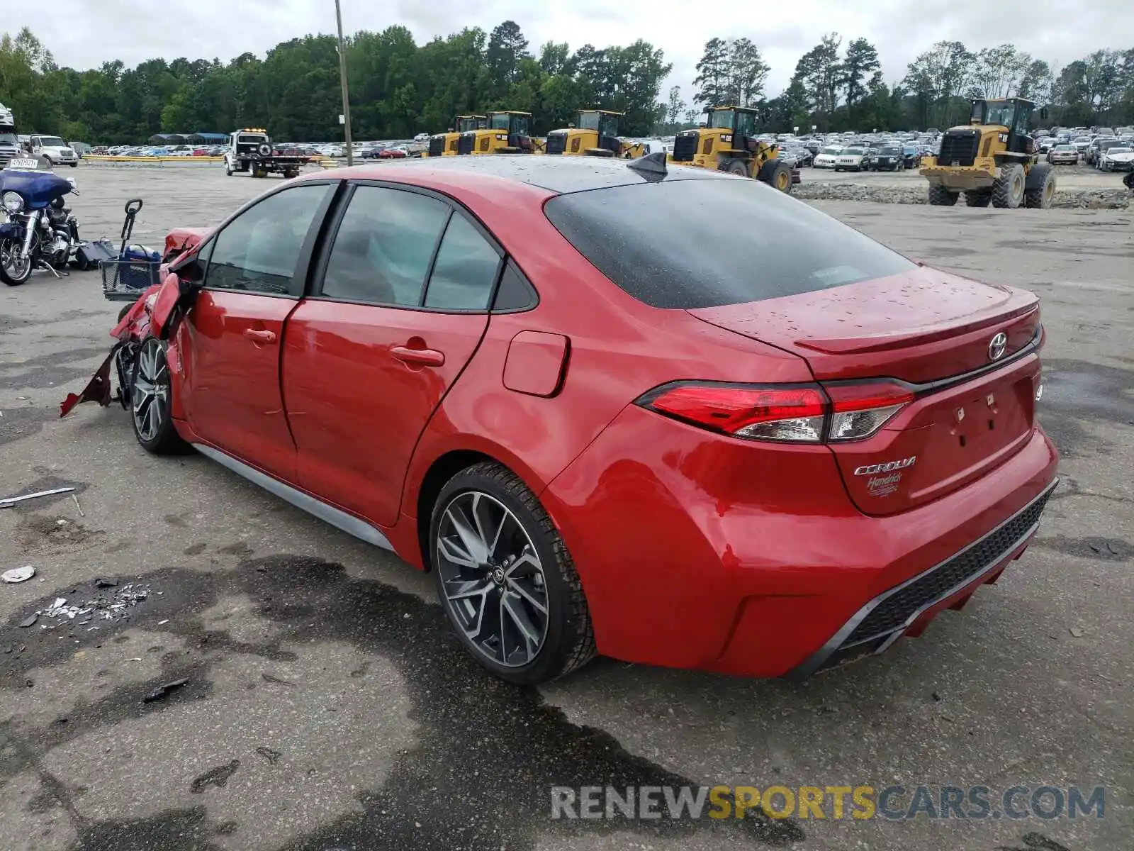 3 Photograph of a damaged car 5YFS4MCE1MP091335 TOYOTA COROLLA 2021