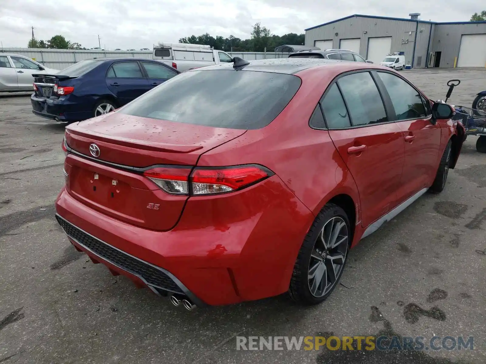 4 Photograph of a damaged car 5YFS4MCE1MP091335 TOYOTA COROLLA 2021