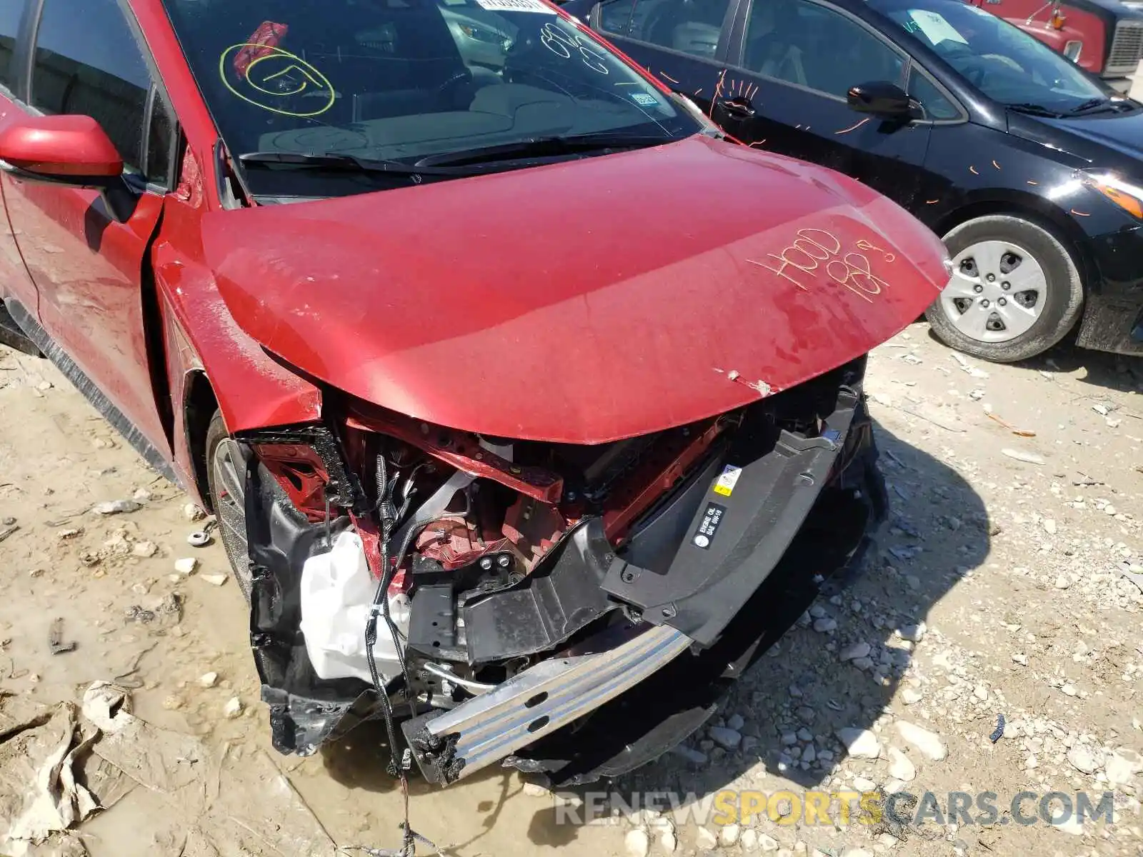 9 Photograph of a damaged car 5YFS4MCE1MP092677 TOYOTA COROLLA 2021