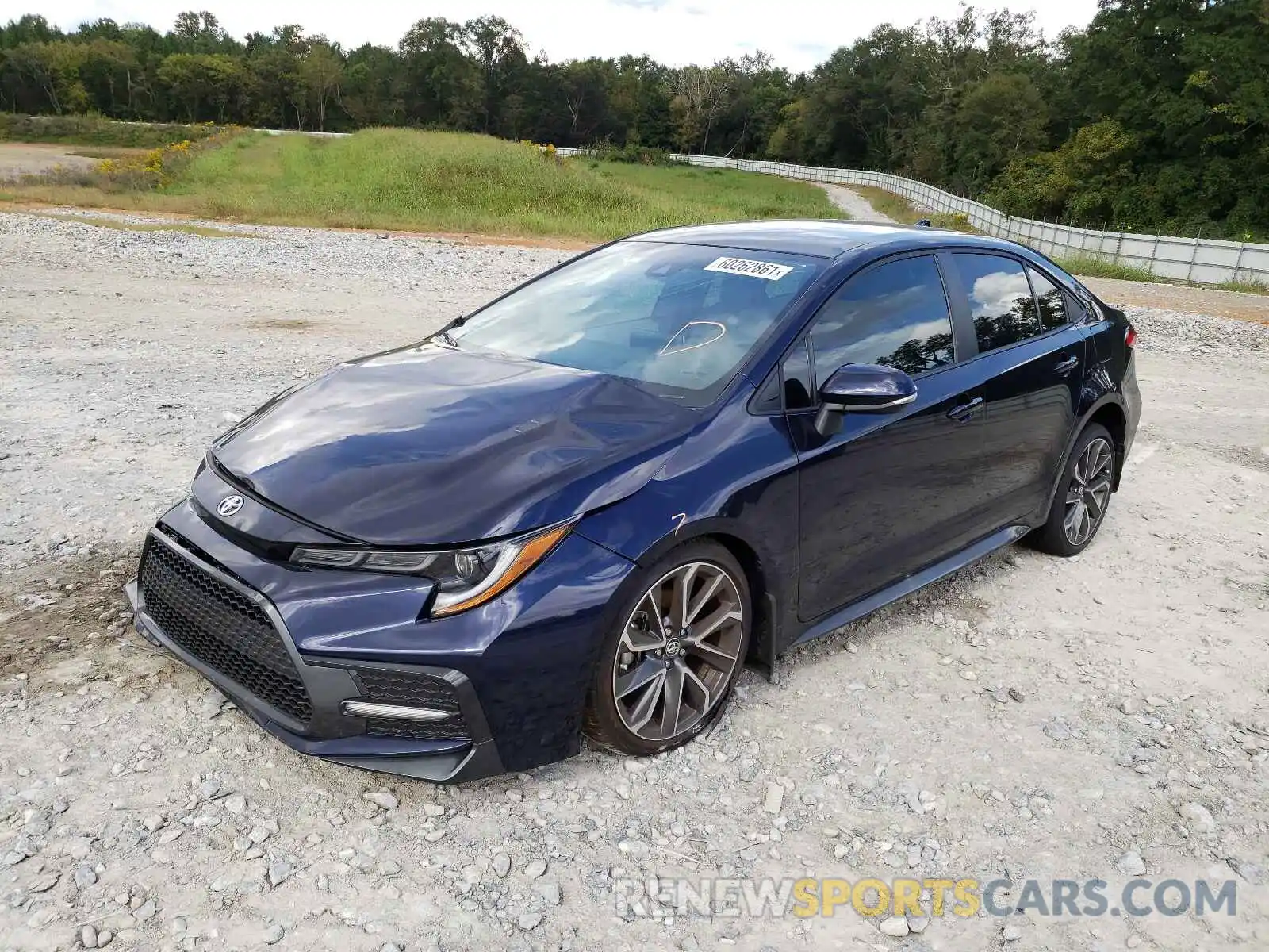 2 Photograph of a damaged car 5YFS4MCE1MP093103 TOYOTA COROLLA 2021