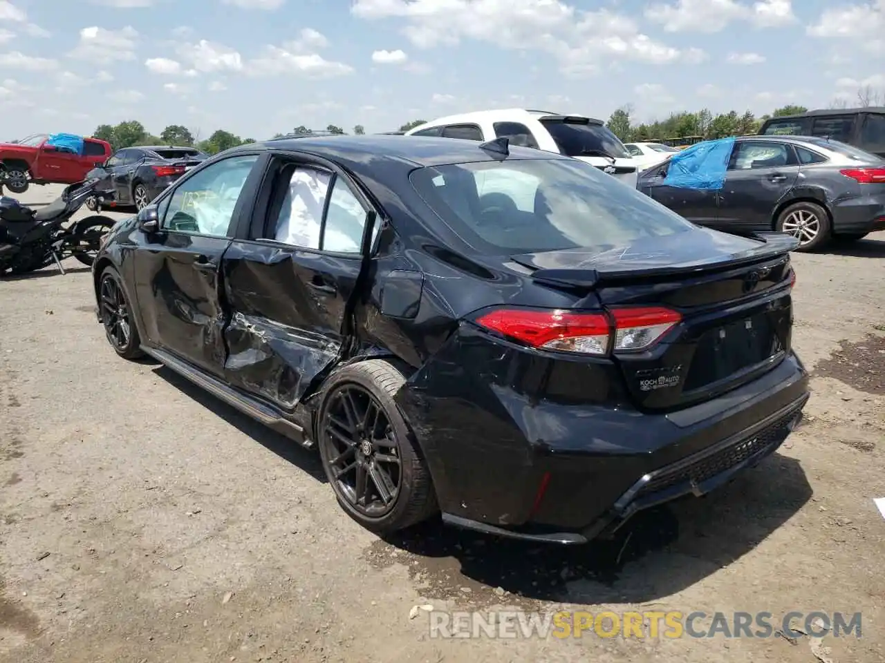 3 Photograph of a damaged car 5YFS4MCE1MP094252 TOYOTA COROLLA 2021