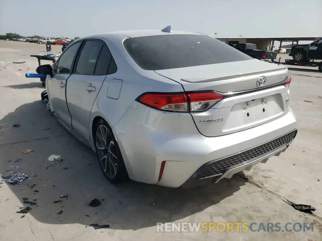 3 Photograph of a damaged car 5YFS4MCE1MP095112 TOYOTA COROLLA 2021