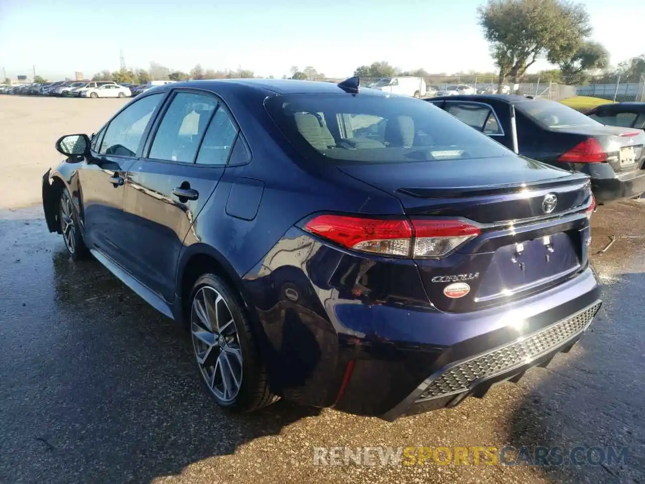 3 Photograph of a damaged car 5YFS4MCE1MP096017 TOYOTA COROLLA 2021