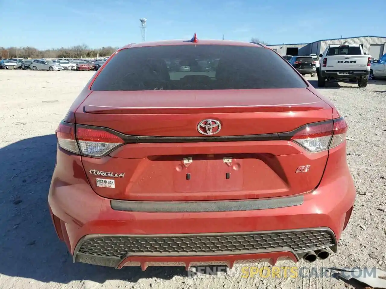 6 Photograph of a damaged car 5YFS4MCE1MP096549 TOYOTA COROLLA 2021