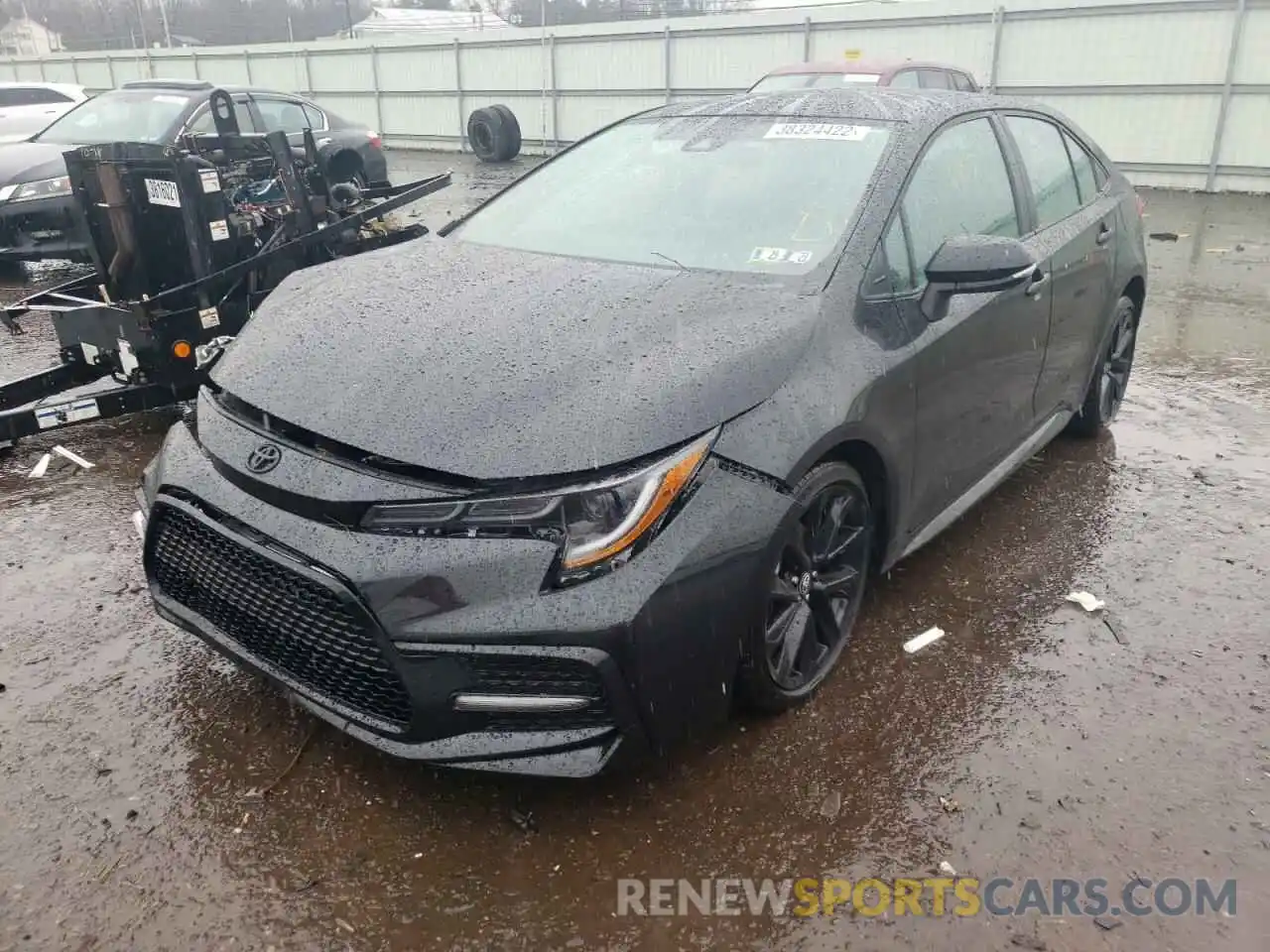 2 Photograph of a damaged car 5YFS4MCE1MP096678 TOYOTA COROLLA 2021