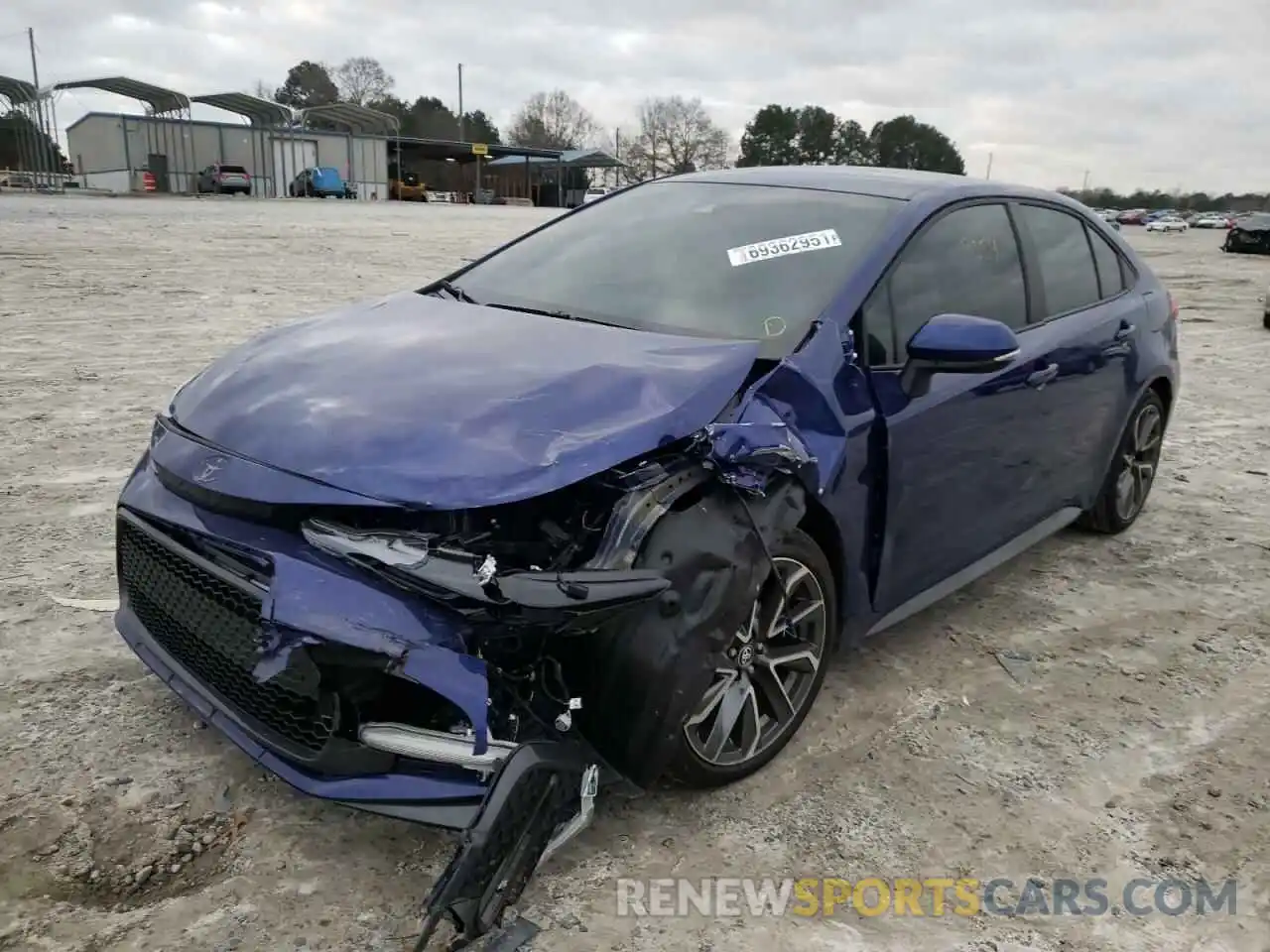 2 Photograph of a damaged car 5YFS4MCE1MP097362 TOYOTA COROLLA 2021