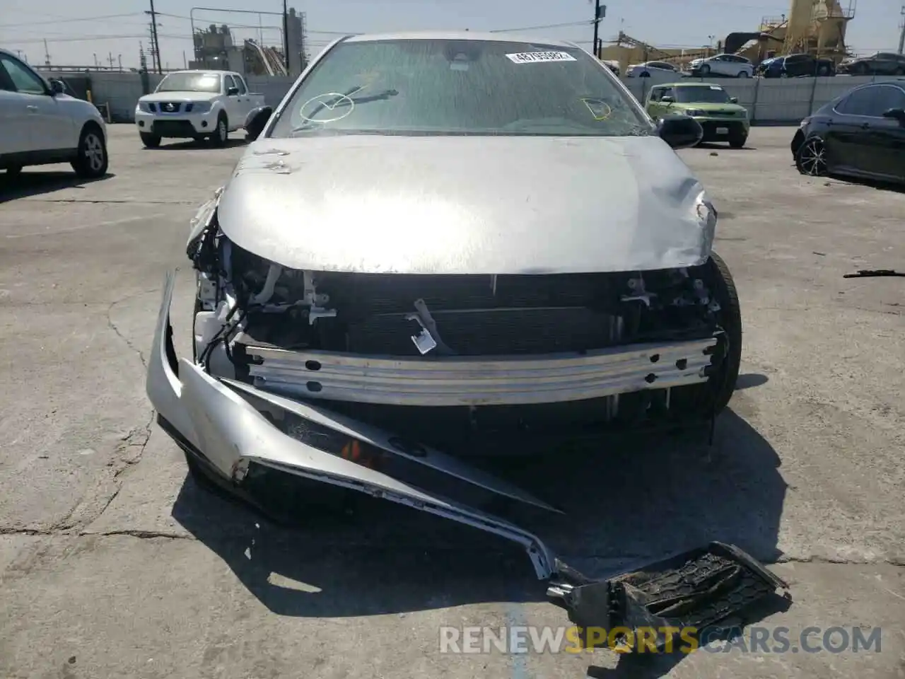 9 Photograph of a damaged car 5YFS4MCE2MP057775 TOYOTA COROLLA 2021