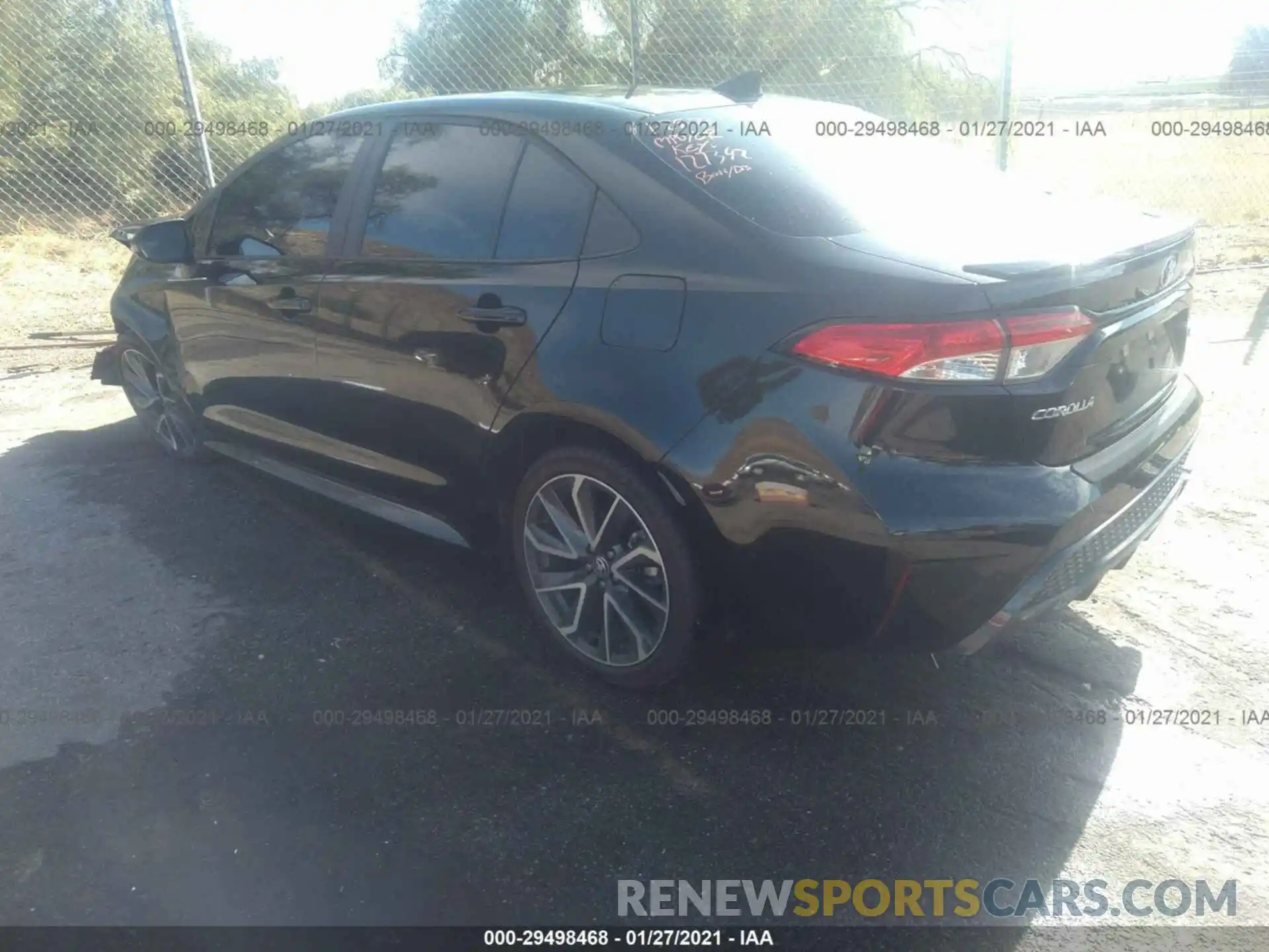 3 Photograph of a damaged car 5YFS4MCE2MP061275 TOYOTA COROLLA 2021