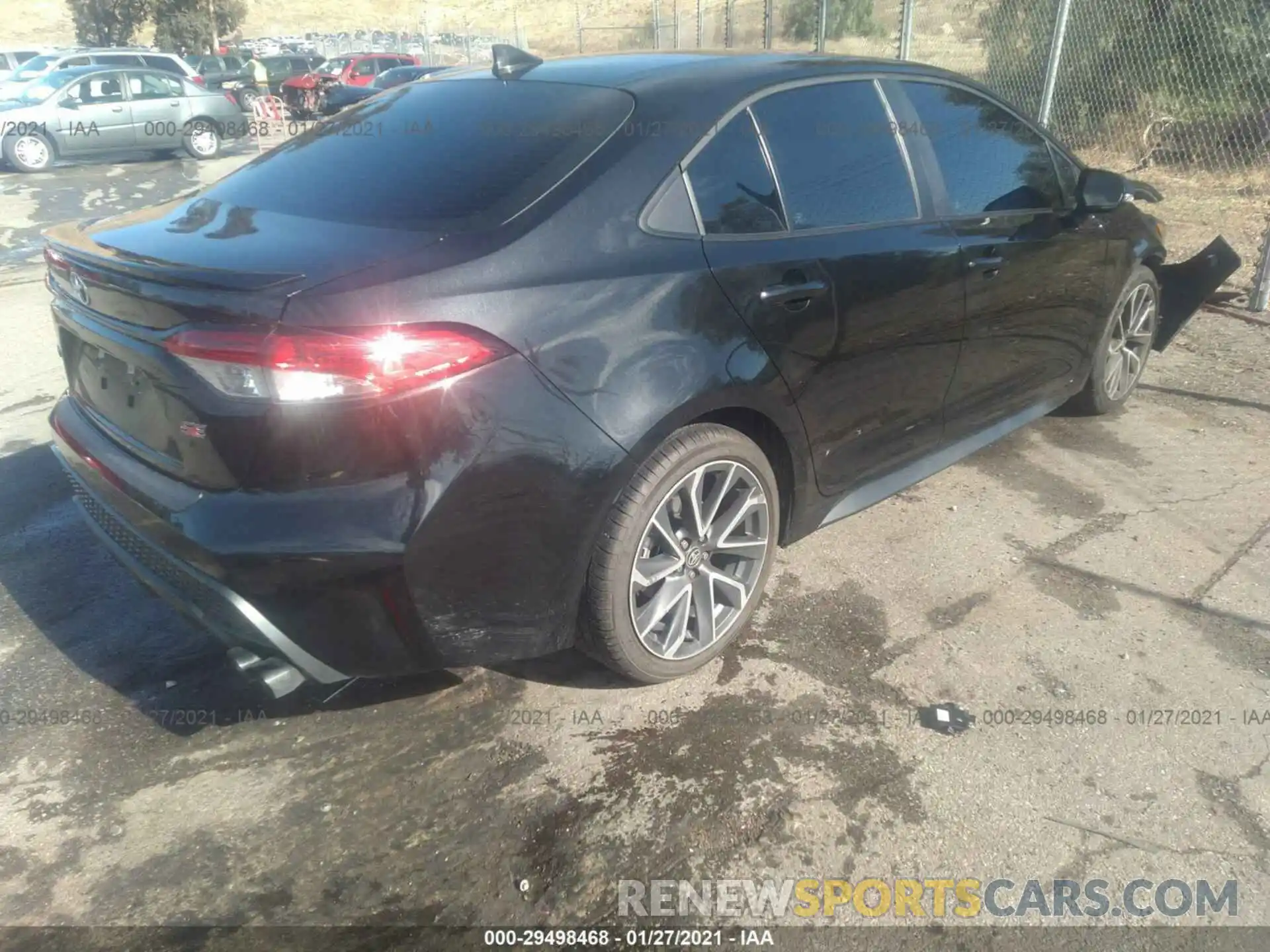 4 Photograph of a damaged car 5YFS4MCE2MP061275 TOYOTA COROLLA 2021