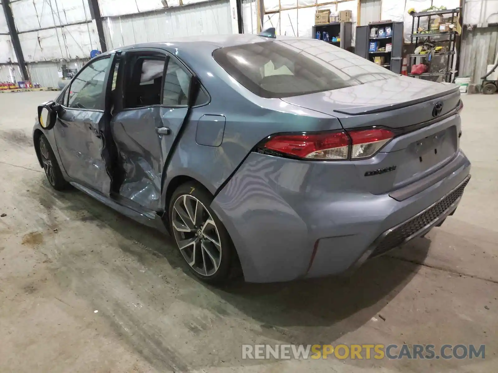 3 Photograph of a damaged car 5YFS4MCE2MP061633 TOYOTA COROLLA 2021