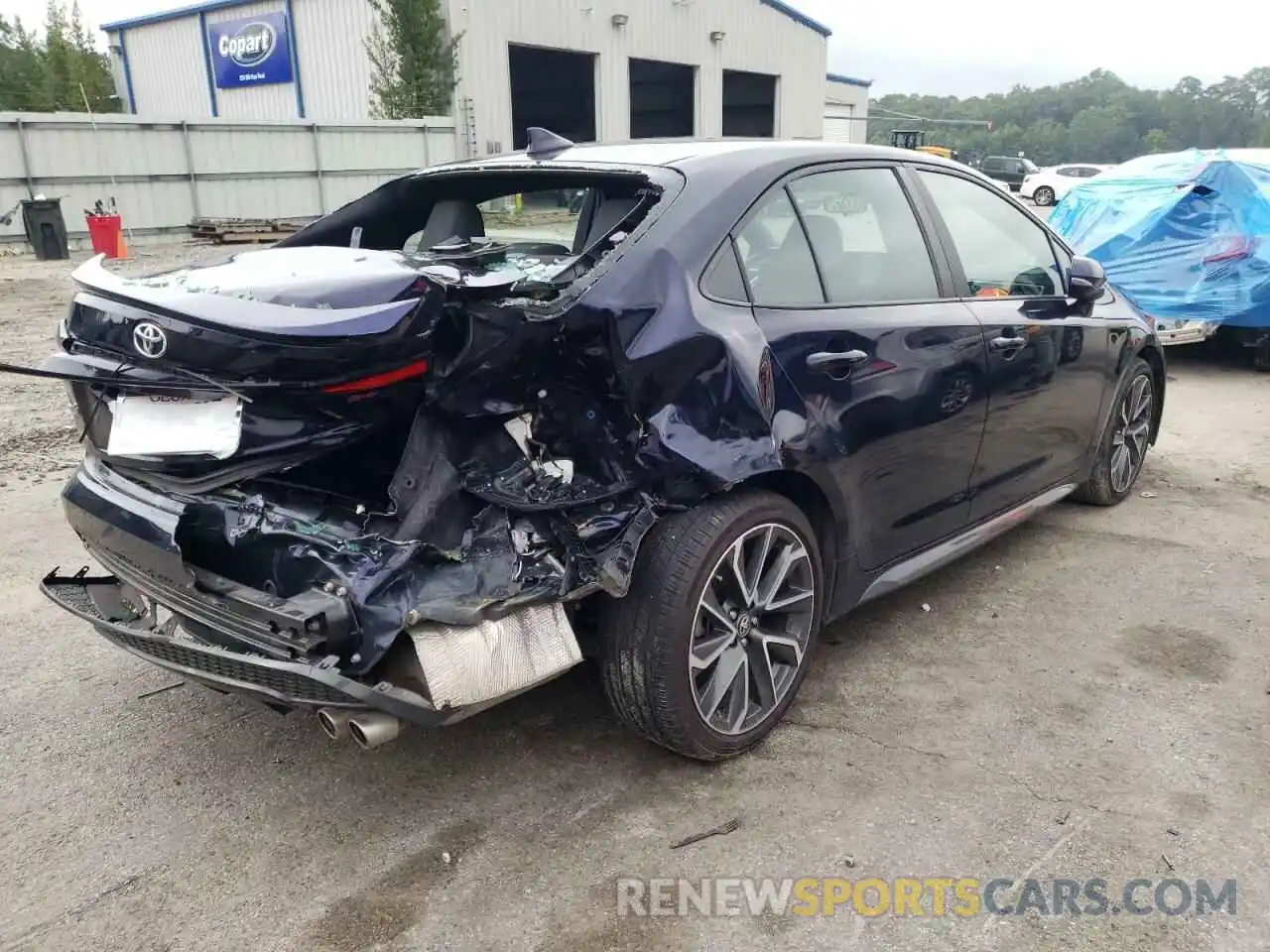 4 Photograph of a damaged car 5YFS4MCE2MP062233 TOYOTA COROLLA 2021