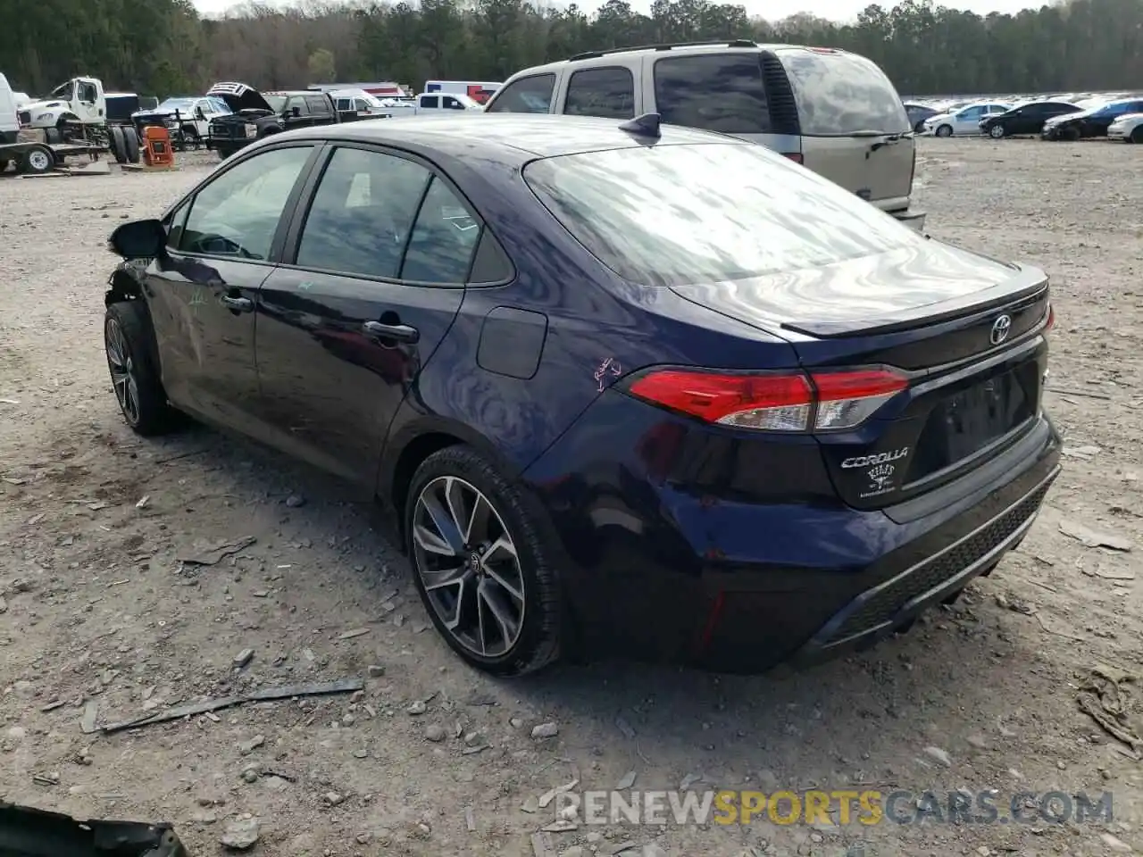 3 Photograph of a damaged car 5YFS4MCE2MP072695 TOYOTA COROLLA 2021