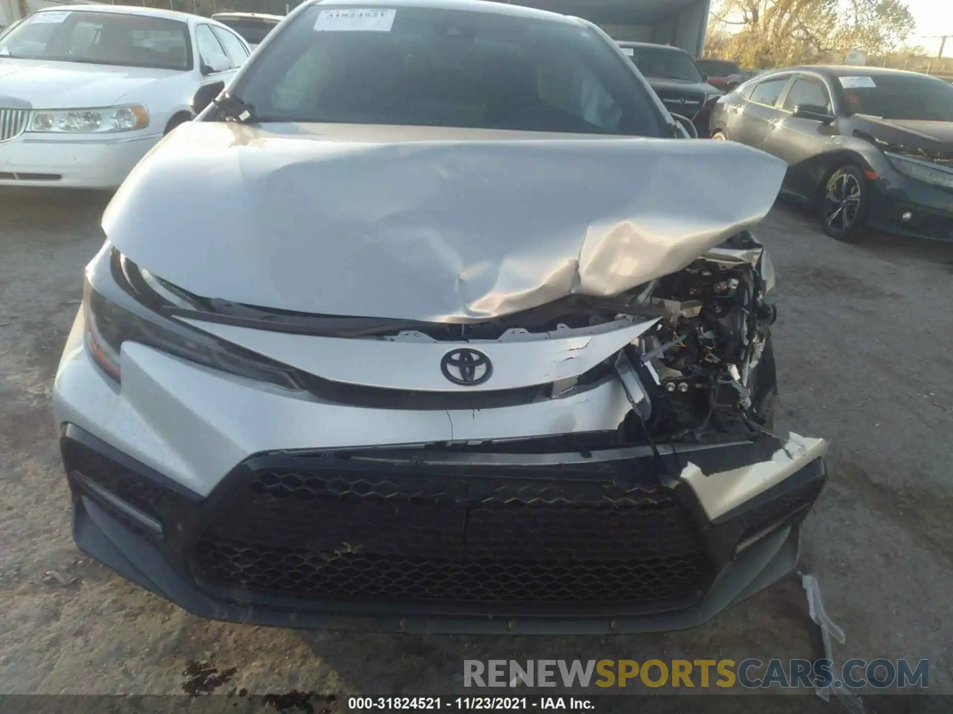 6 Photograph of a damaged car 5YFS4MCE2MP081655 TOYOTA COROLLA 2021