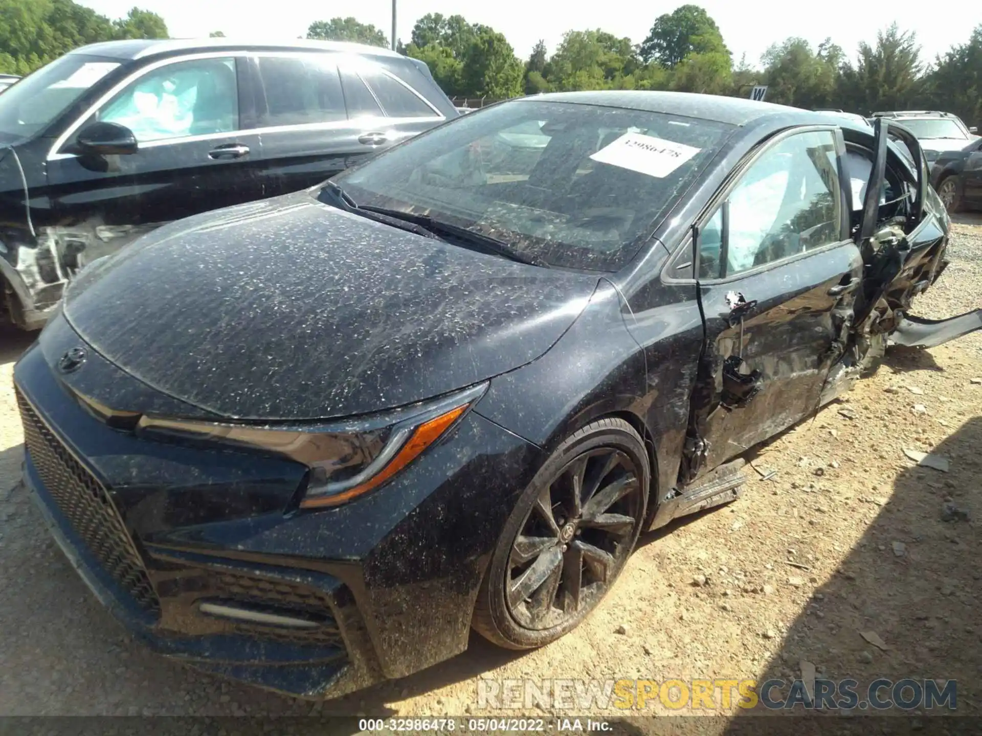 2 Photograph of a damaged car 5YFS4MCE2MP082756 TOYOTA COROLLA 2021