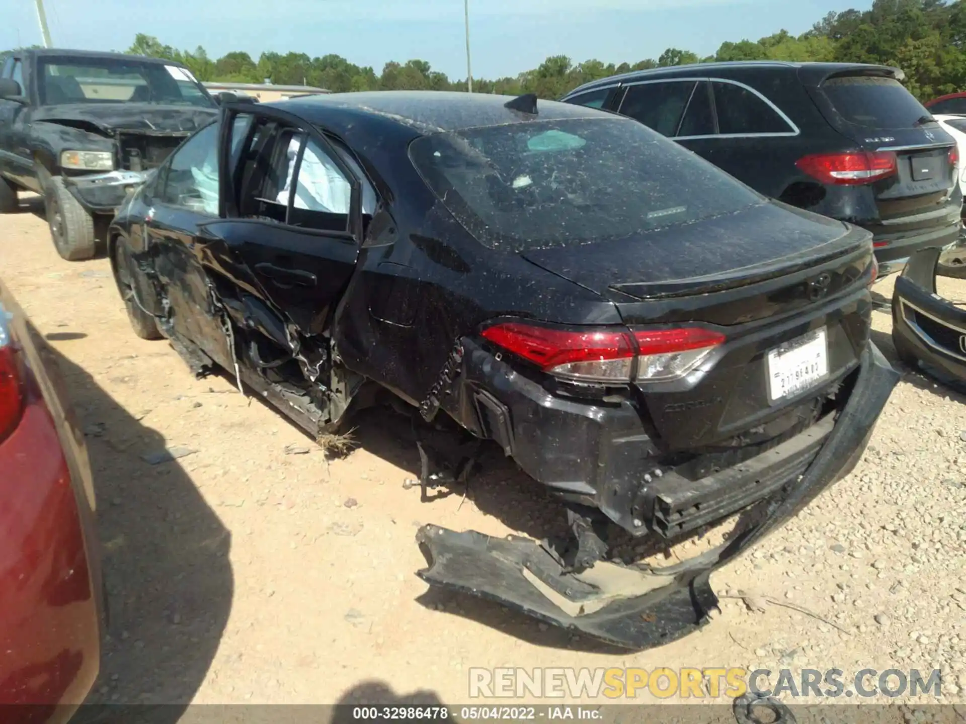 3 Photograph of a damaged car 5YFS4MCE2MP082756 TOYOTA COROLLA 2021