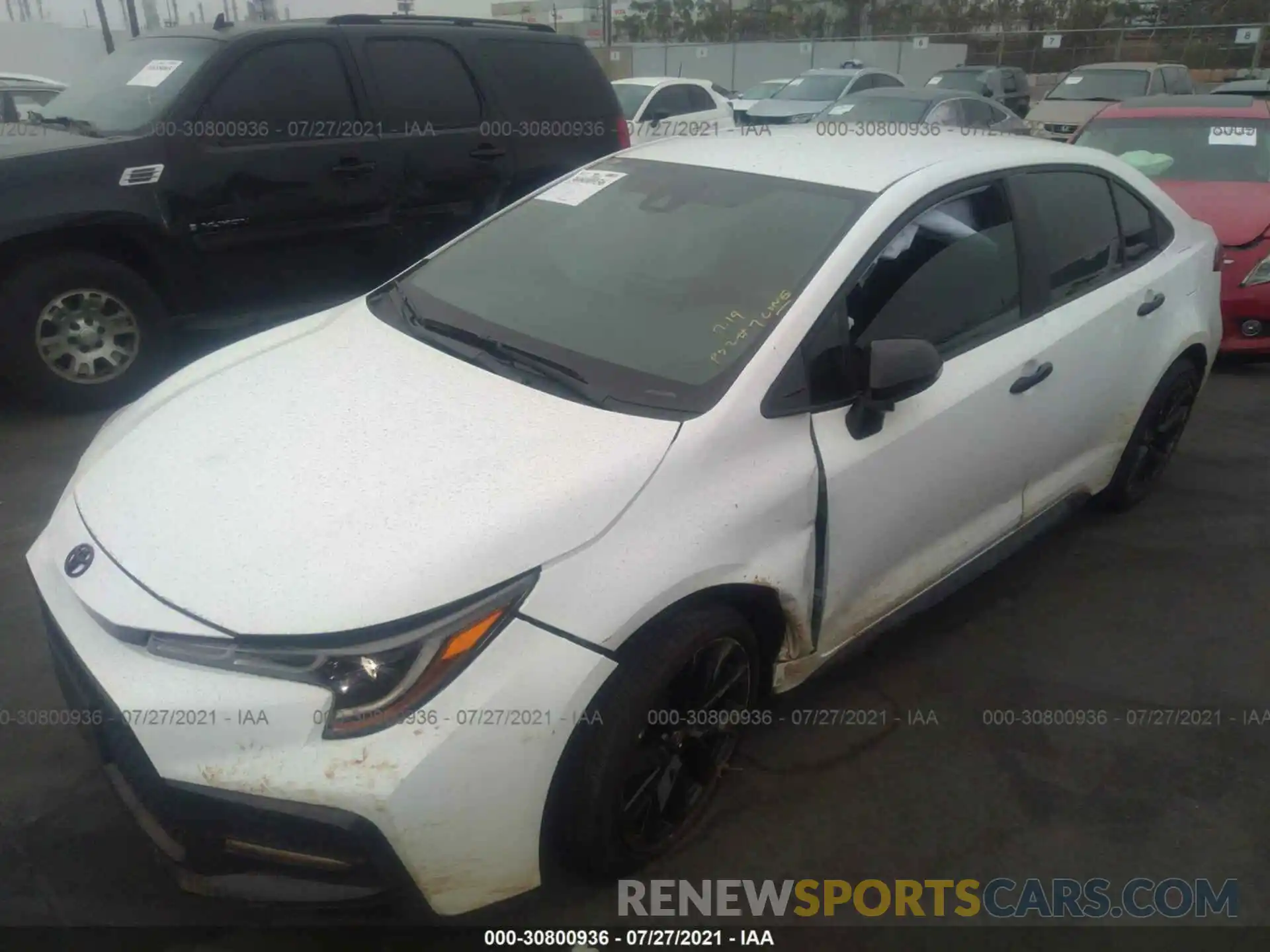 6 Photograph of a damaged car 5YFS4MCE2MP085947 TOYOTA COROLLA 2021